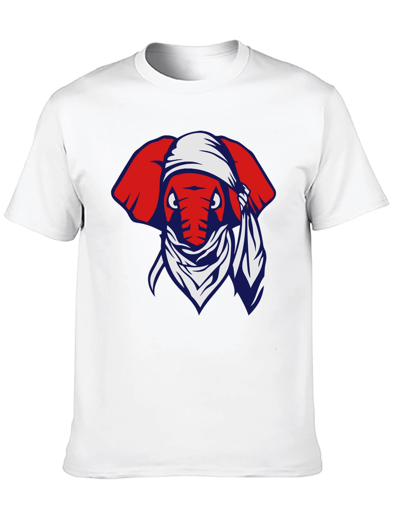 Bandana Elephant Graphic Tee - Cool Casual Style