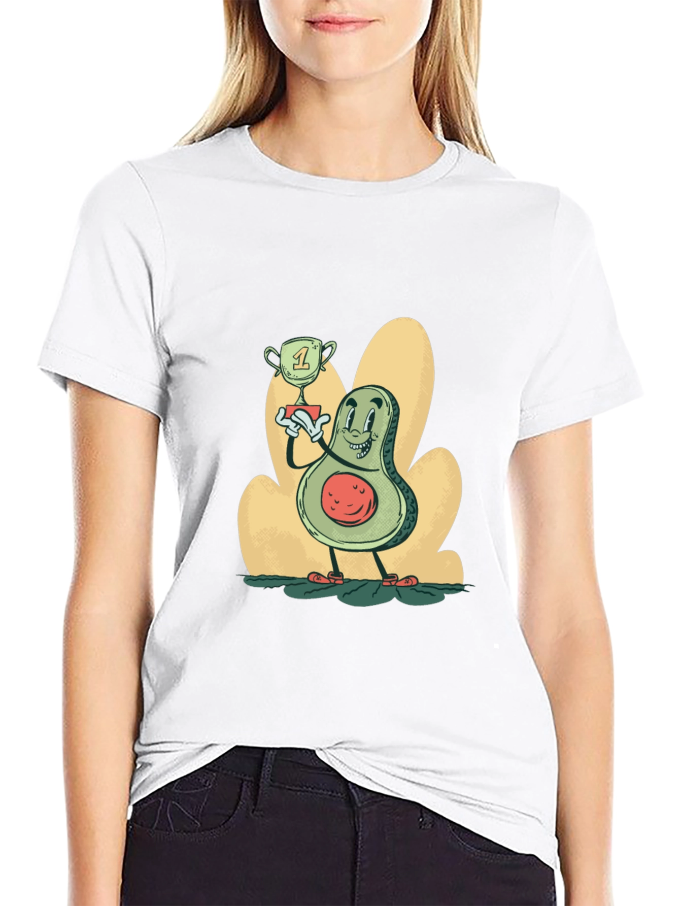 Avocado Champion Graphic Tee