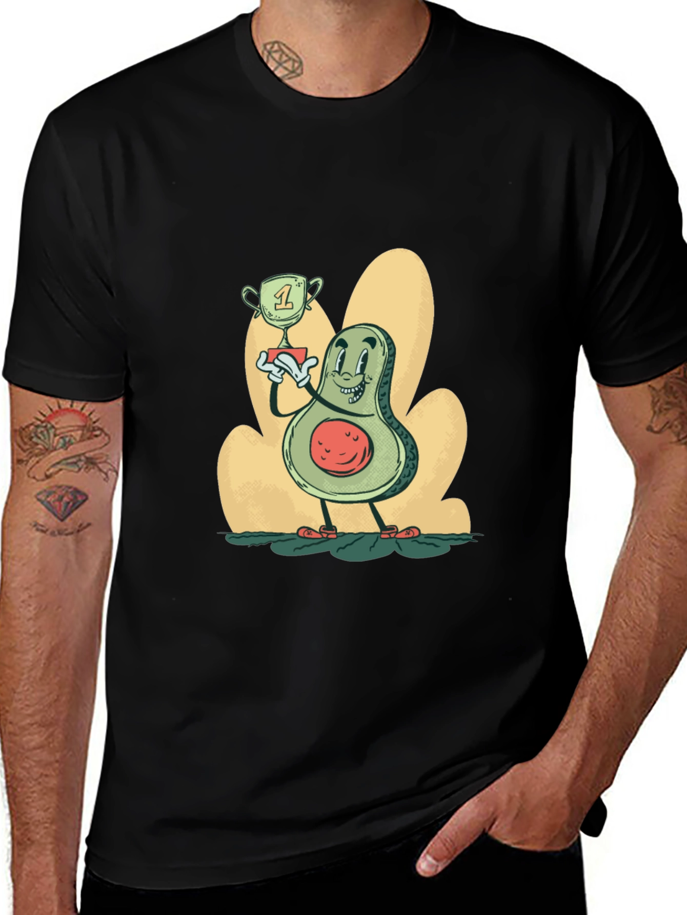 Avocado Champion Graphic Tee