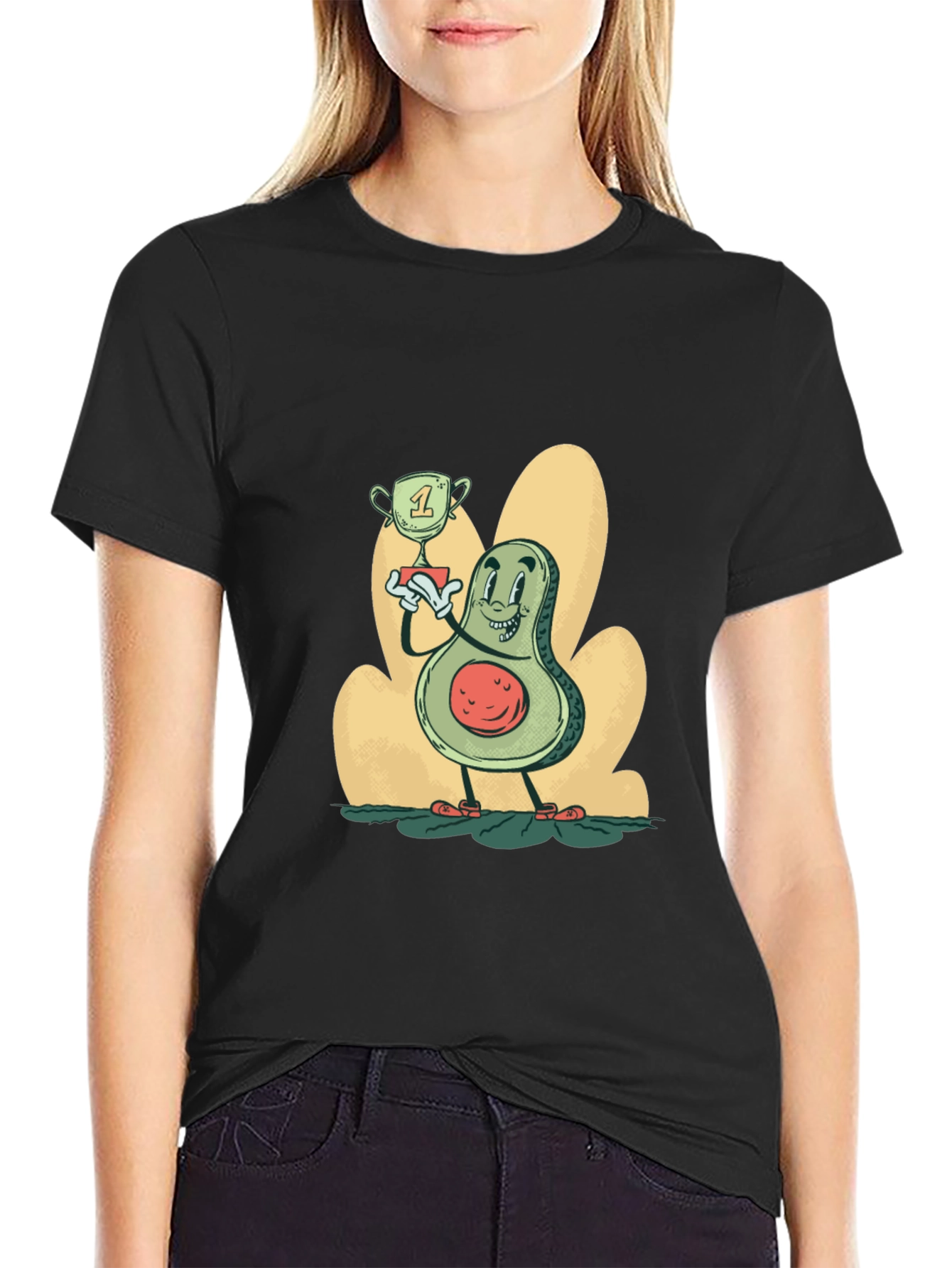 Avocado Champion Graphic Tee