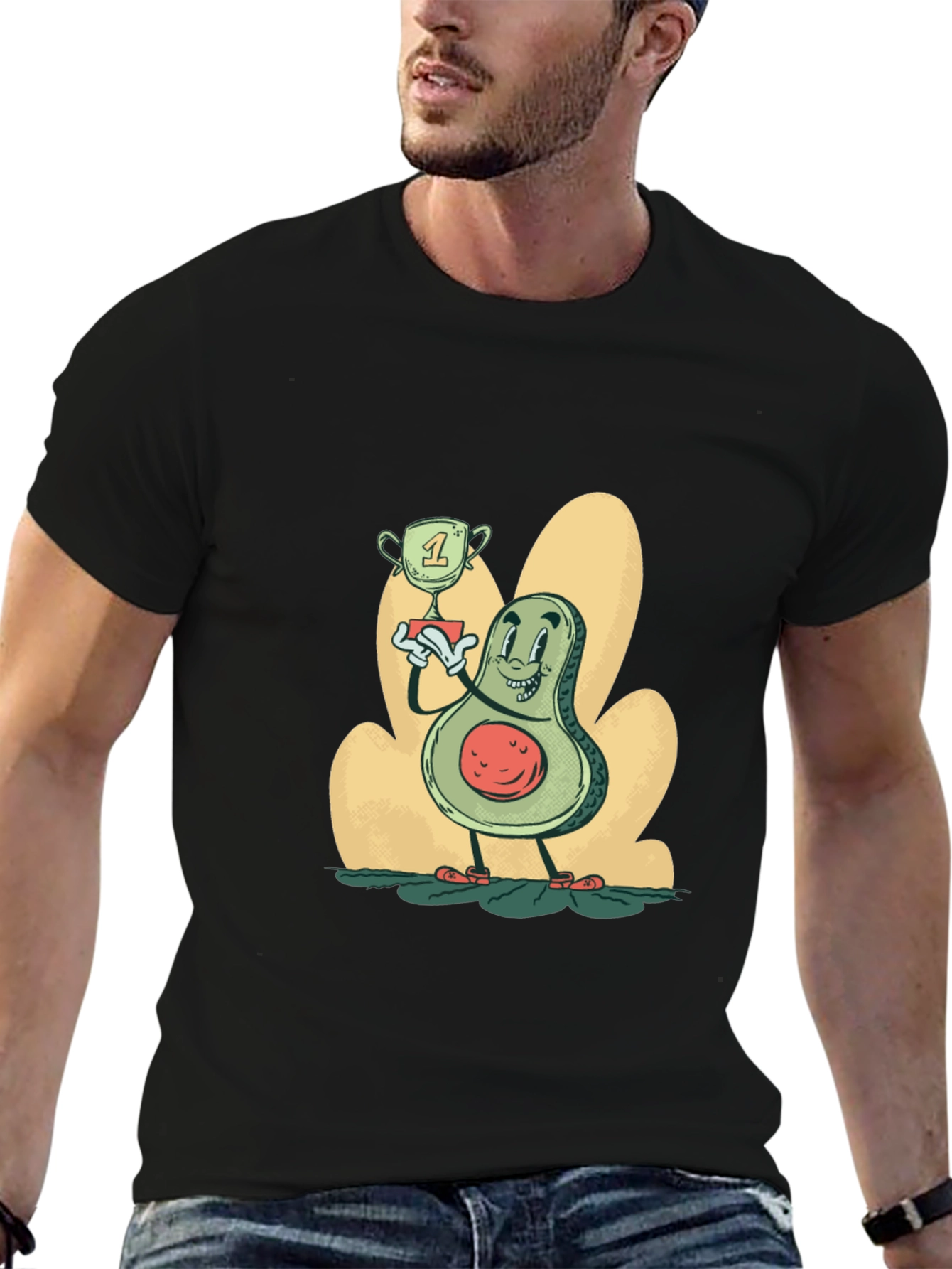 Avocado Champion Graphic Tee