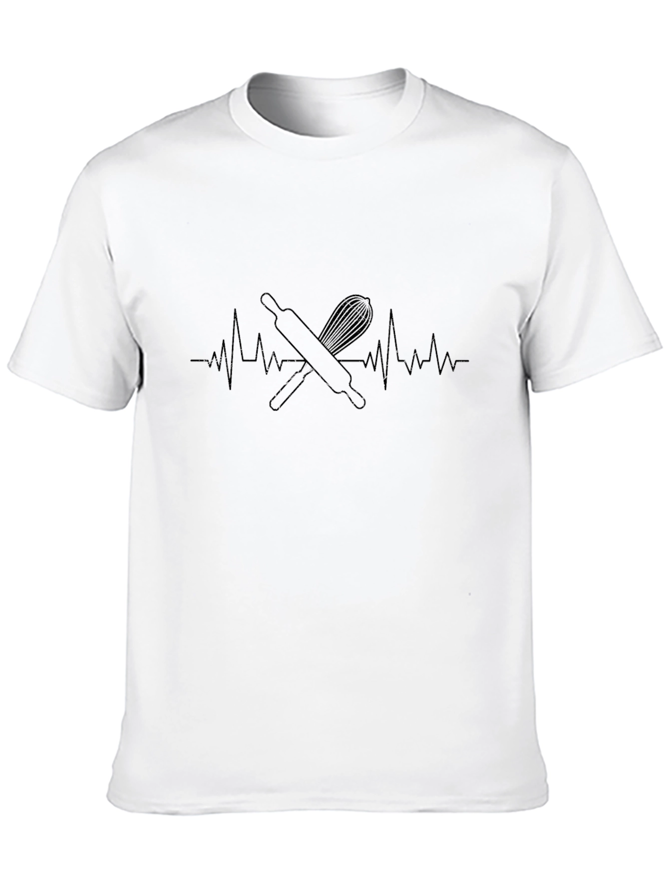 Bakers Heartbeat T-Shirt - Chefs Passion