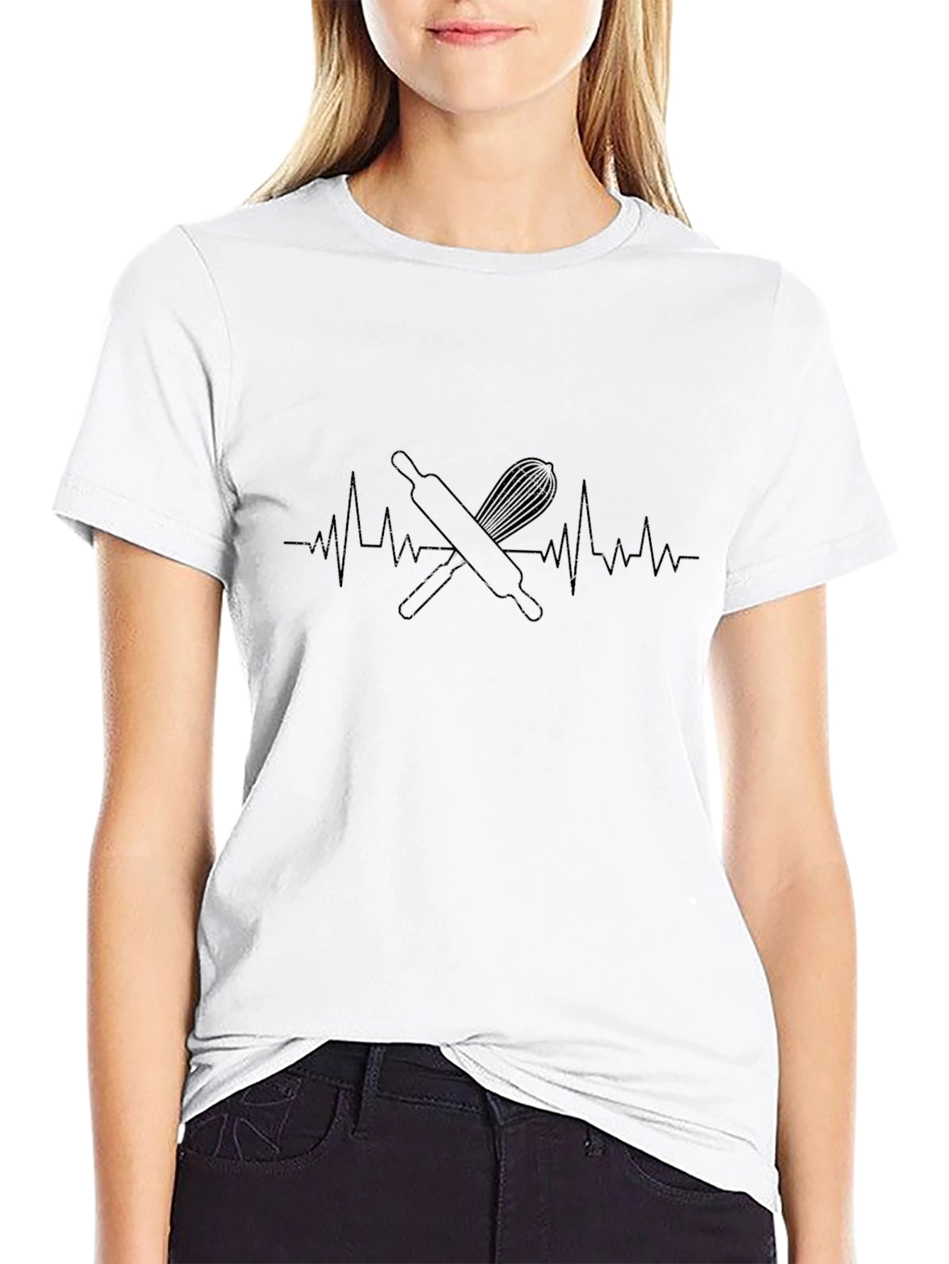 Bakers Heartbeat T-Shirt - Chefs Passion