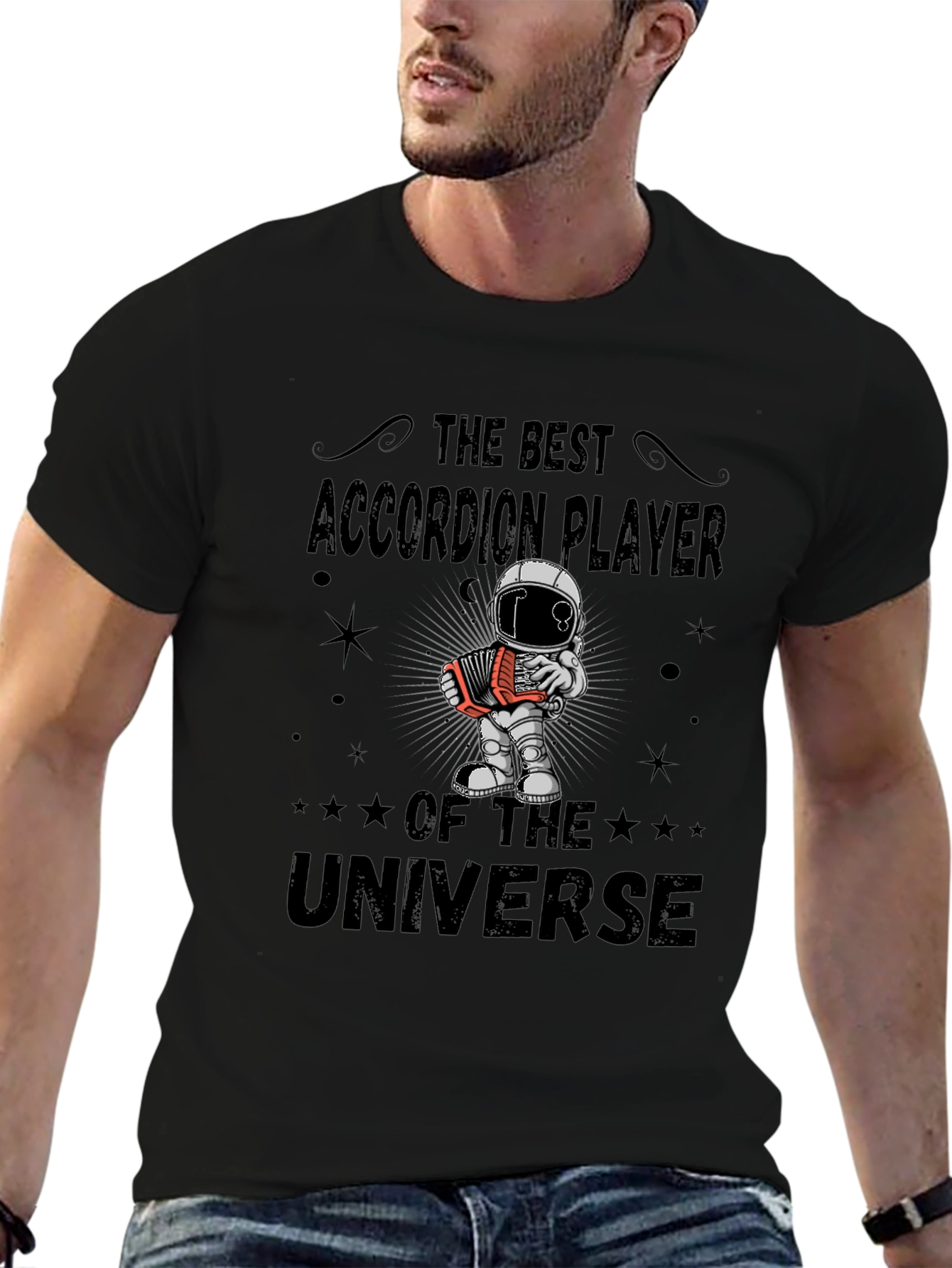 Accordion Player of the Universe T-Shirt