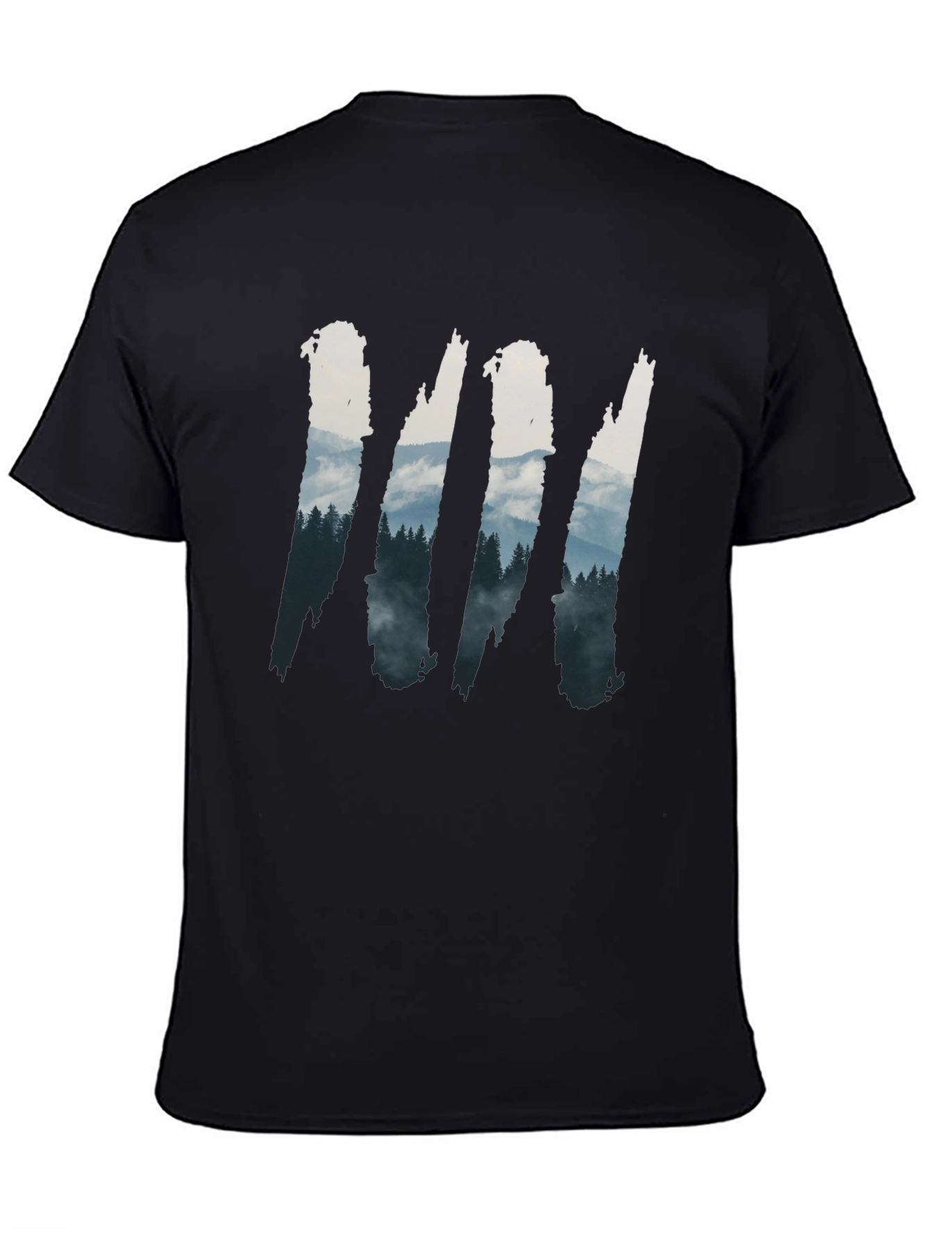 Mountainscape Graphic Print Tee