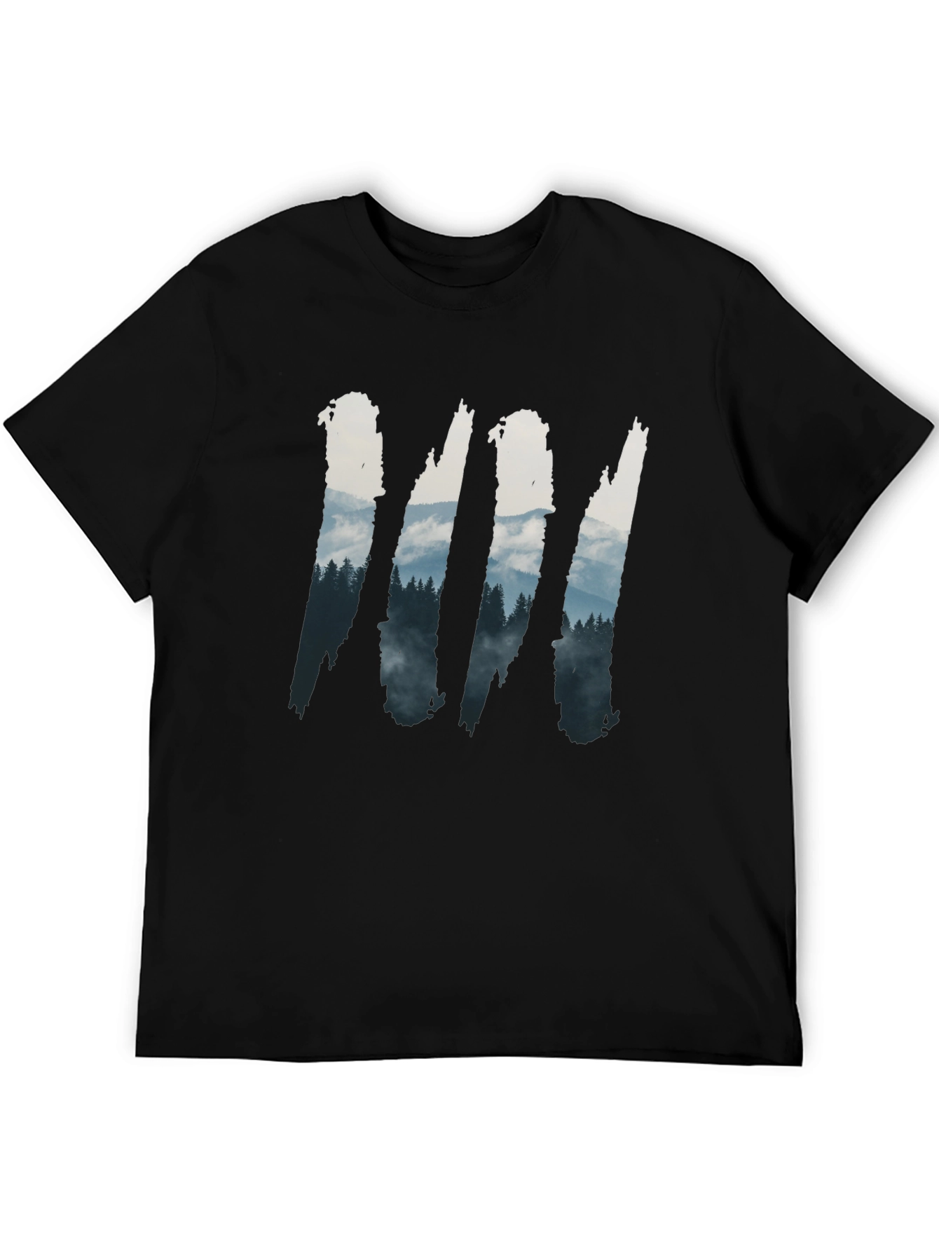Mountainscape Graphic Print Tee