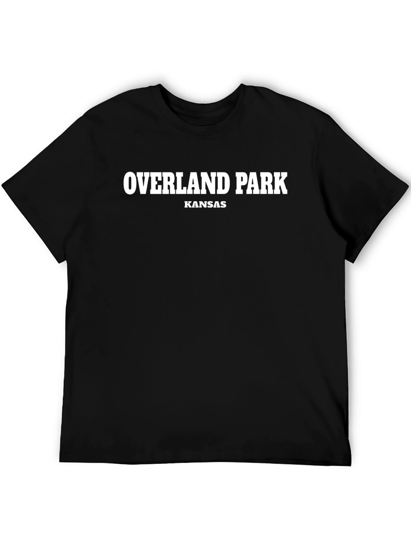 Overland Park Kansas T-Shirt - Black