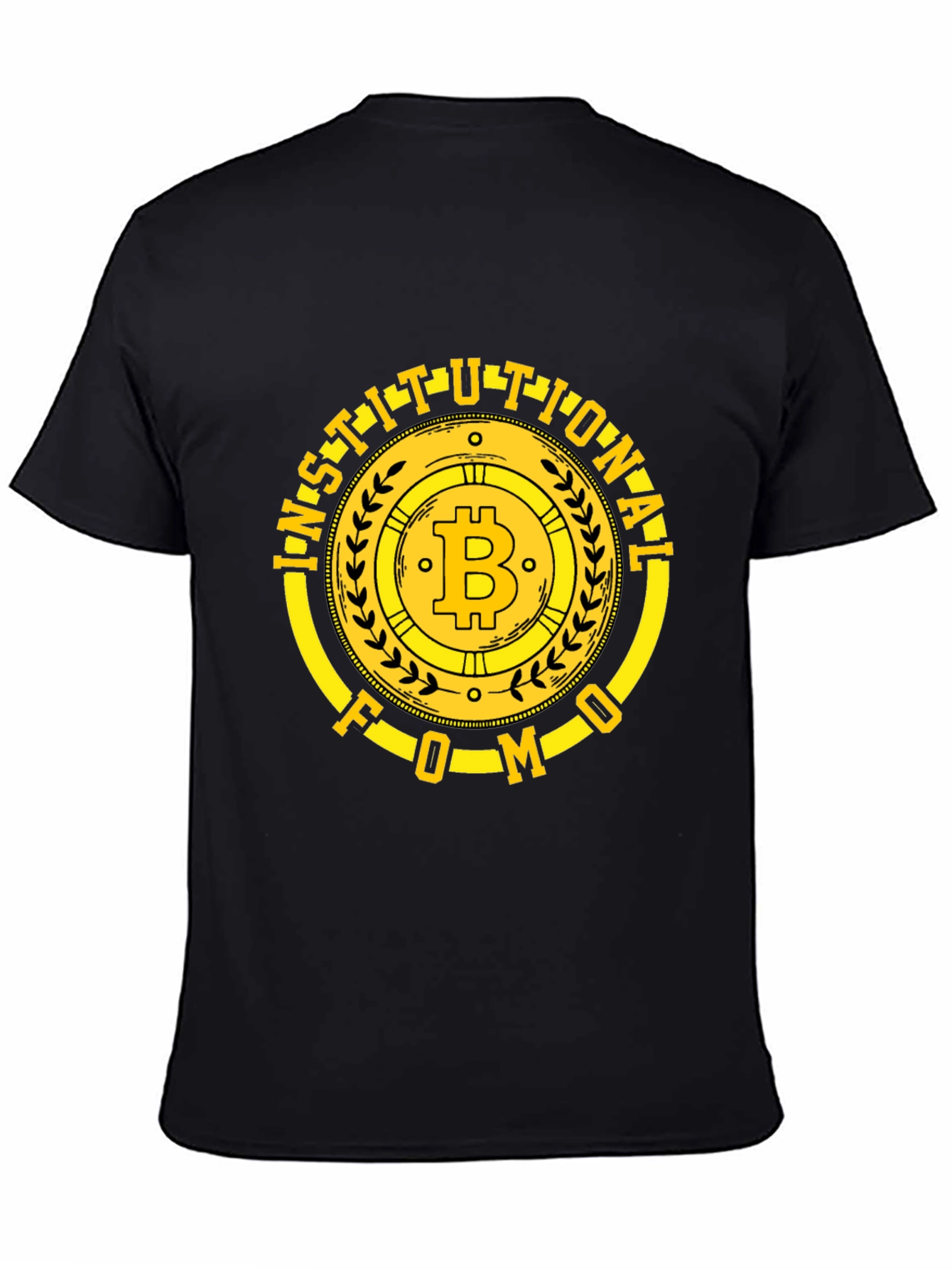 Institutional FOMO Bitcoin T-Shirt - Crypto HODL