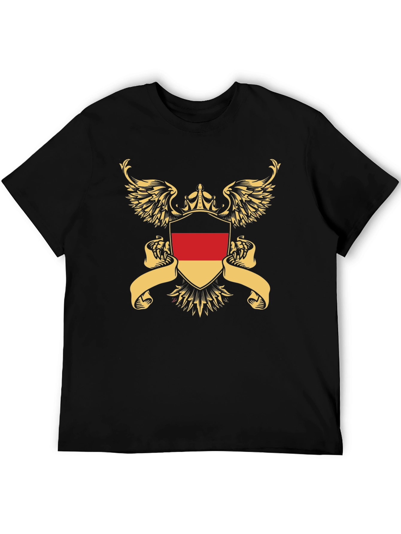 German Flag Shield Graphic T-Shirt