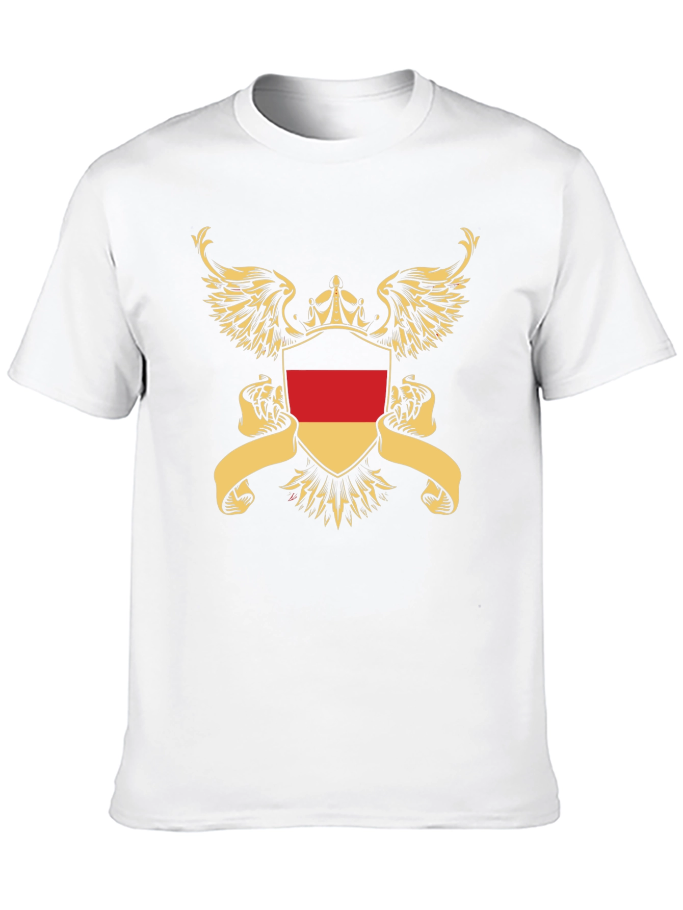 German Flag Shield Graphic T-Shirt