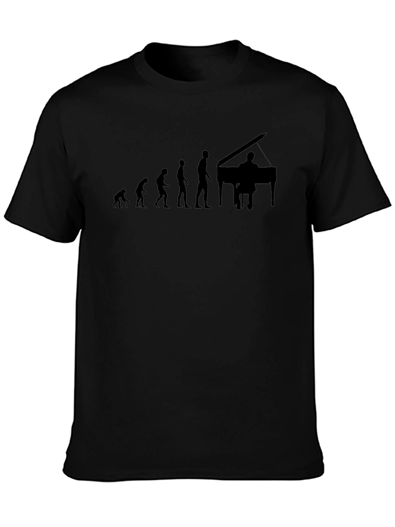 Evolution of Piano Black T-Shirt