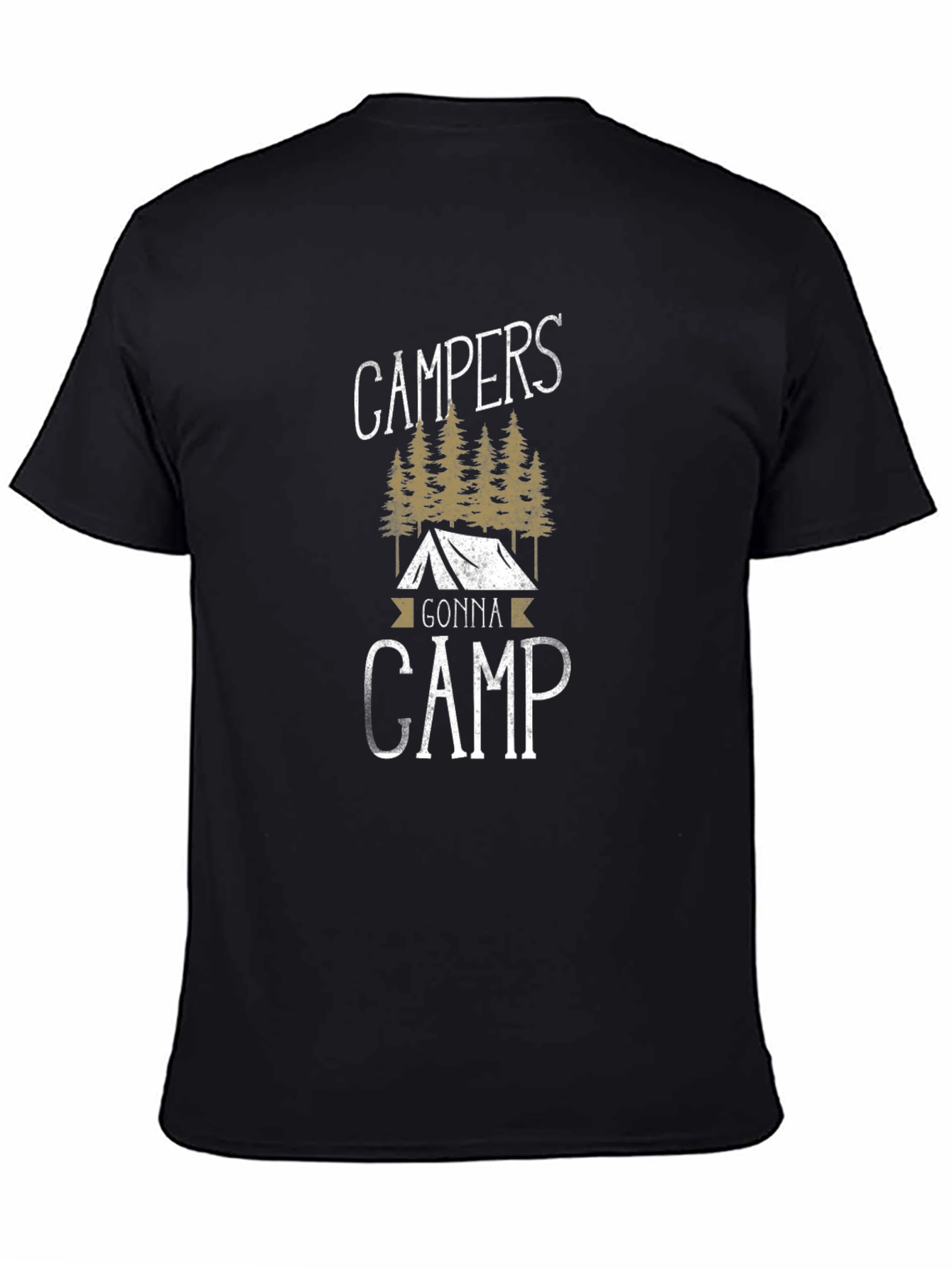 Campers Gonna Camp Graphic Tee - Adventure Awaits!