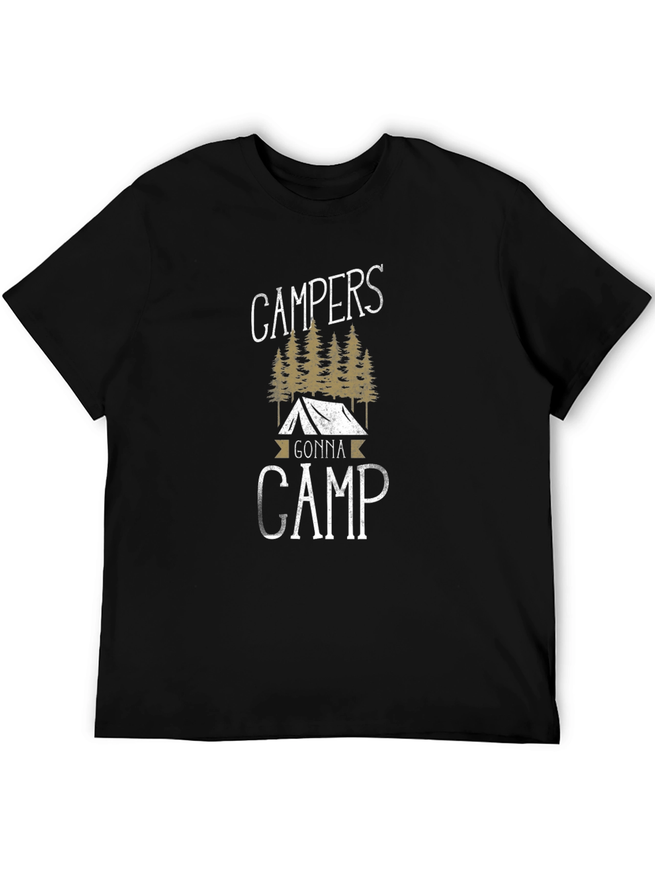 Campers Gonna Camp Graphic Tee - Adventure Awaits!