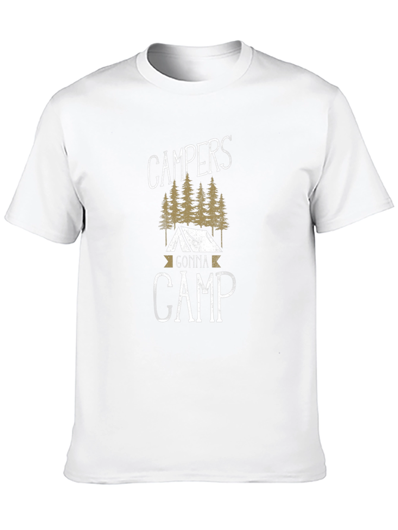 Campers Gonna Camp Graphic Tee - Adventure Awaits!
