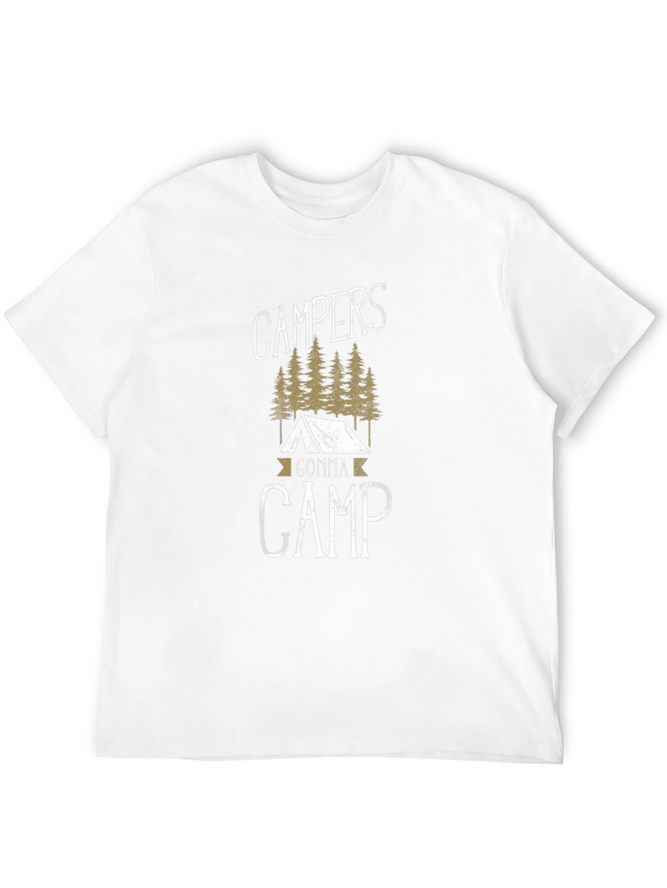 Campers Gonna Camp Graphic Tee - Adventure Awaits!
