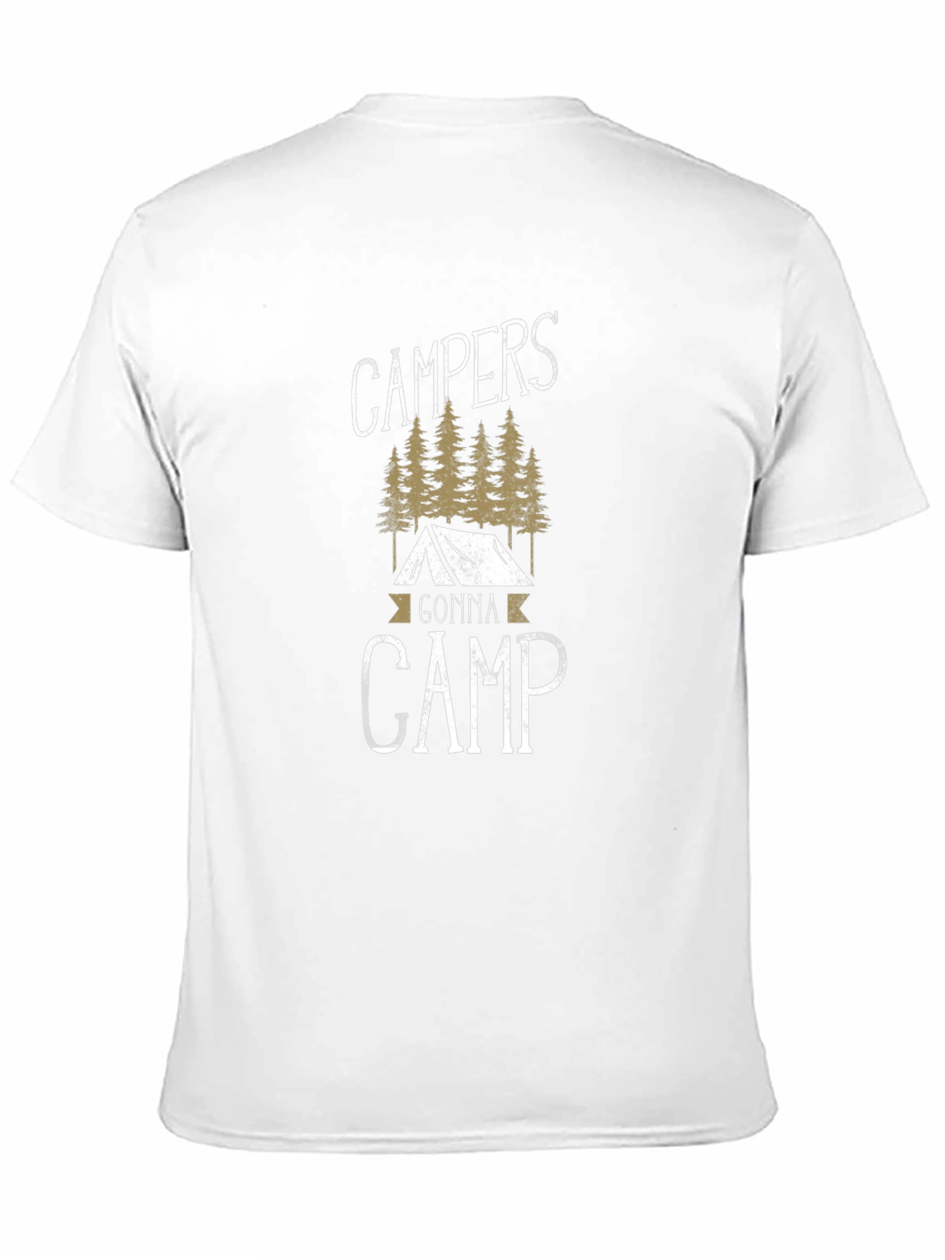 Campers Gonna Camp Graphic Tee - Adventure Awaits!