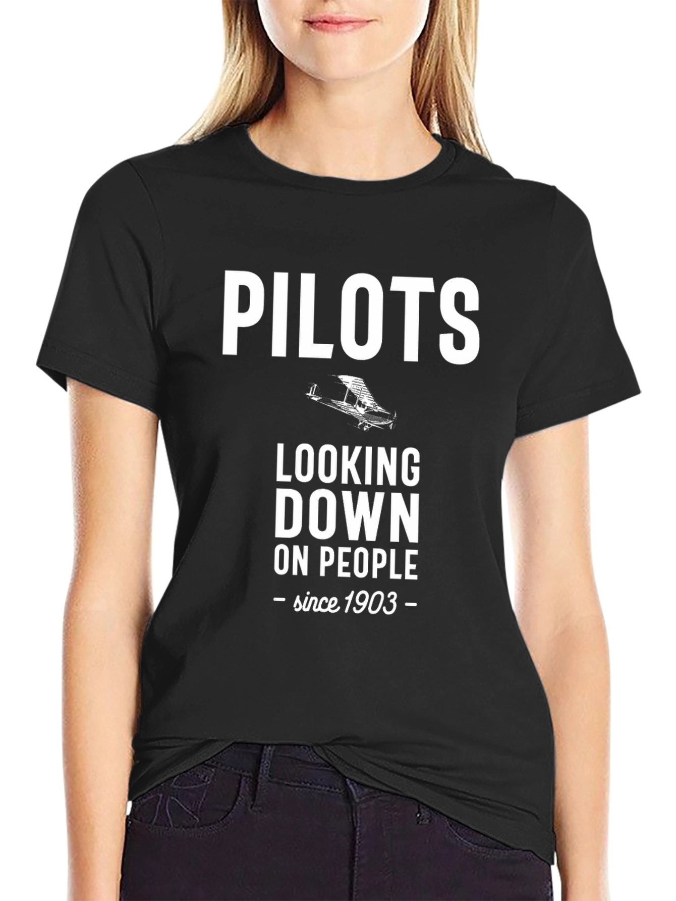 Pilots Looking Down T-Shirt