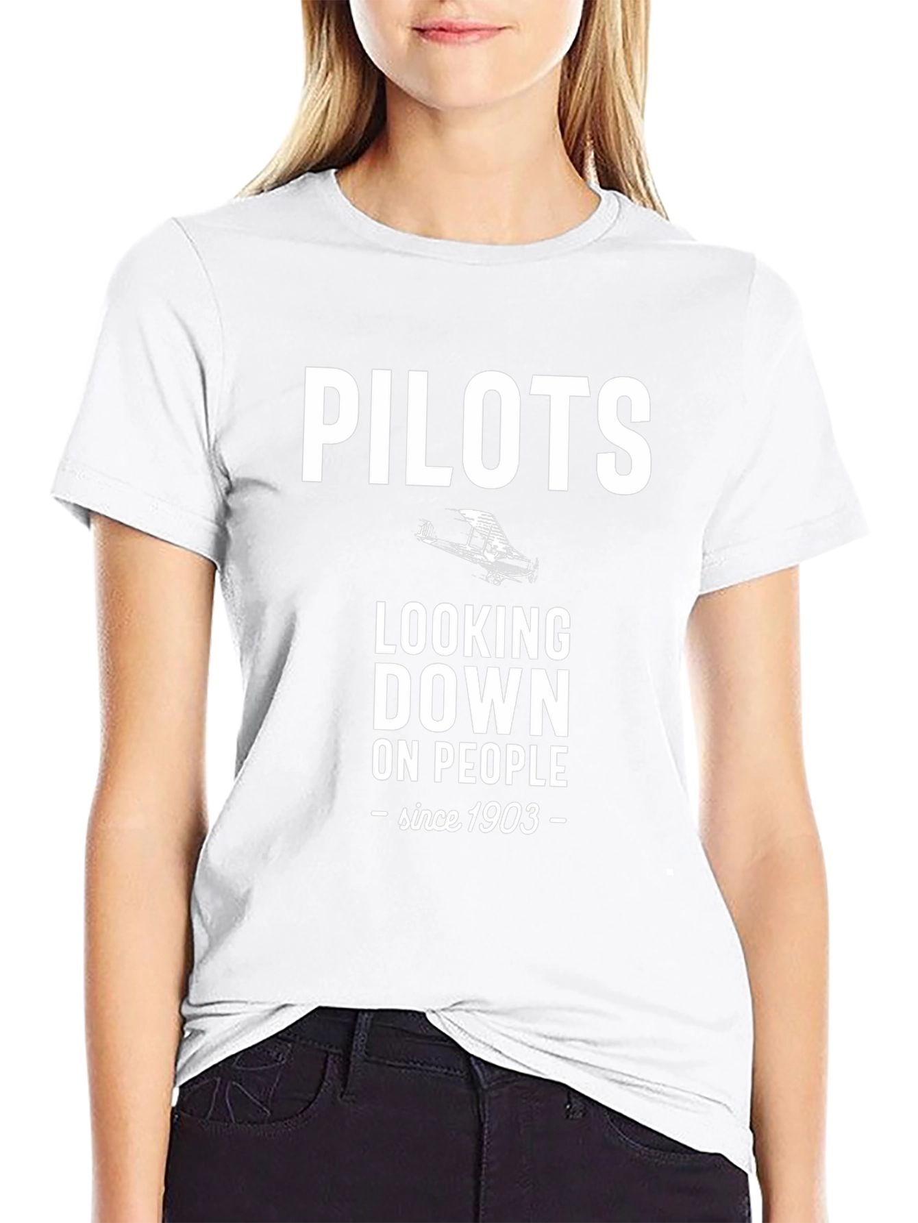 Pilots Looking Down T-Shirt