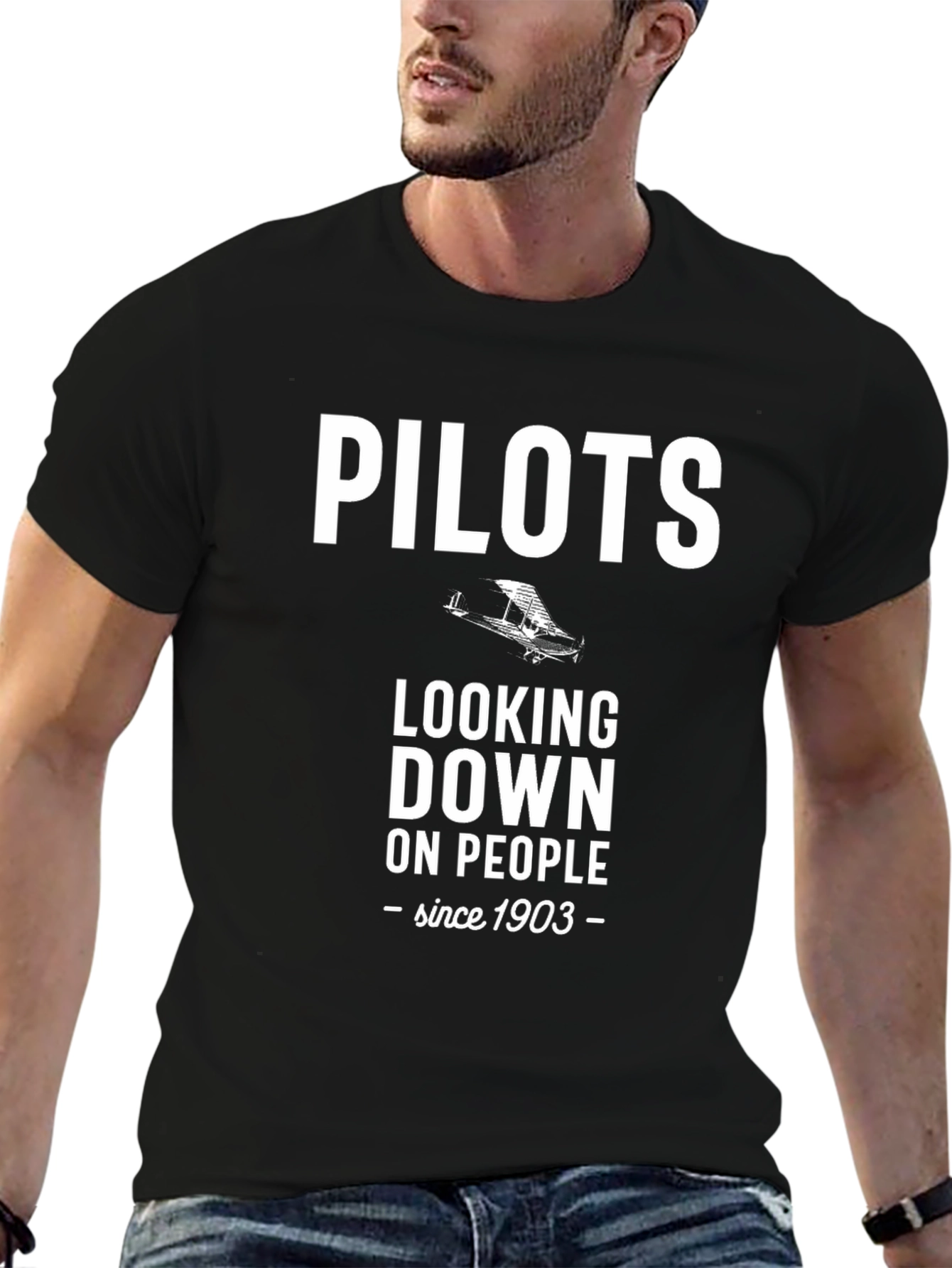 Pilots Looking Down T-Shirt