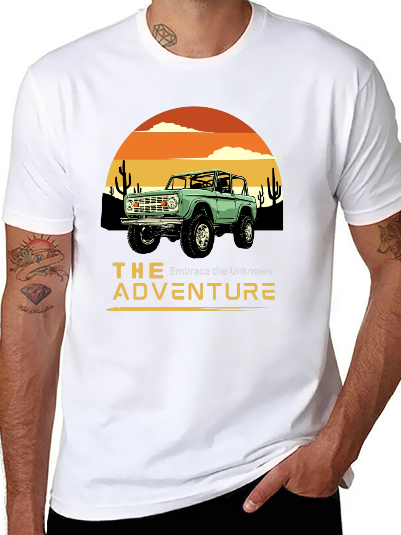 Adventure Bronco Graphic T-Shirt - Embrace the Unknown