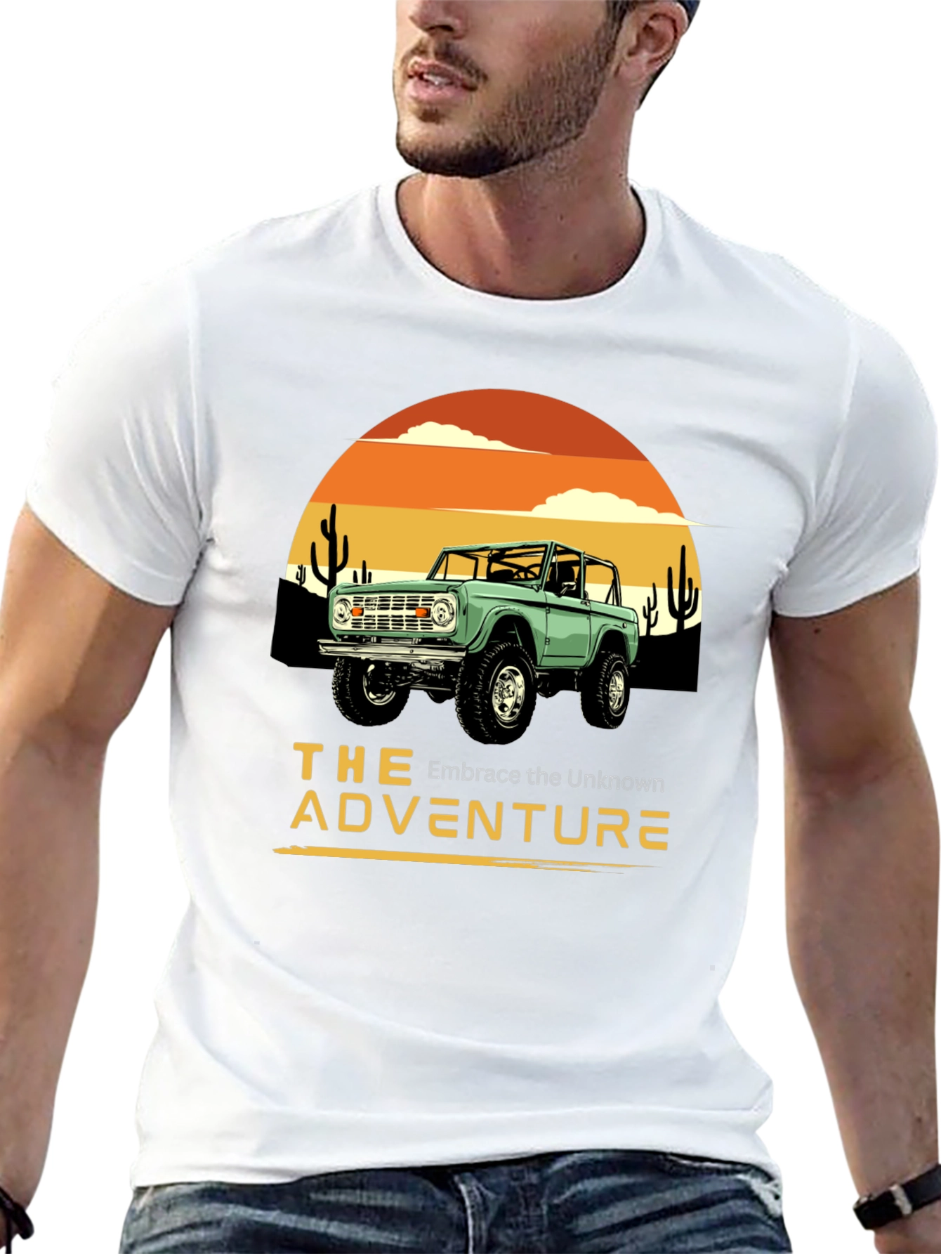 Adventure Bronco Graphic T-Shirt - Embrace the Unknown