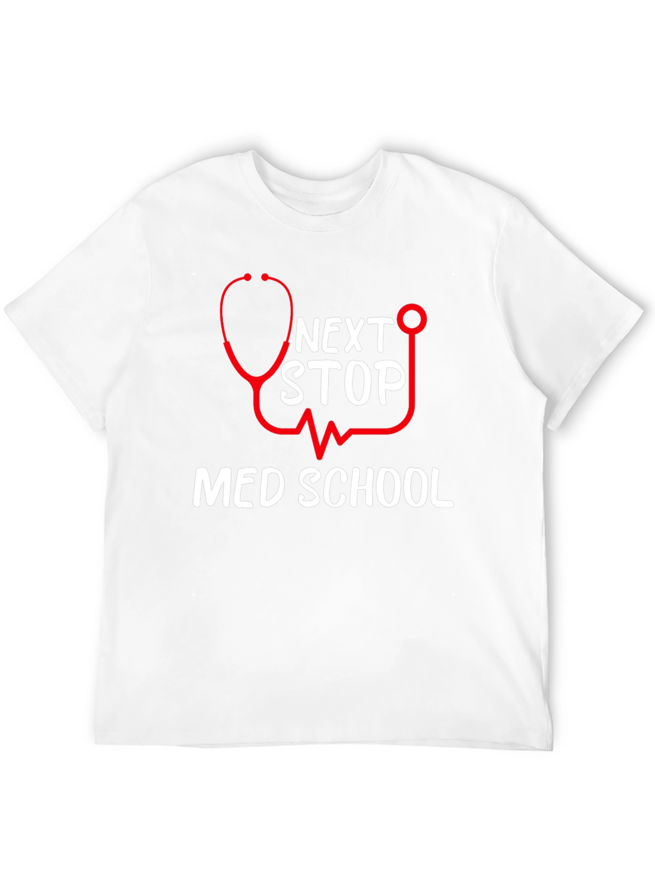 Next Stop Med School Graphic T-Shirt
