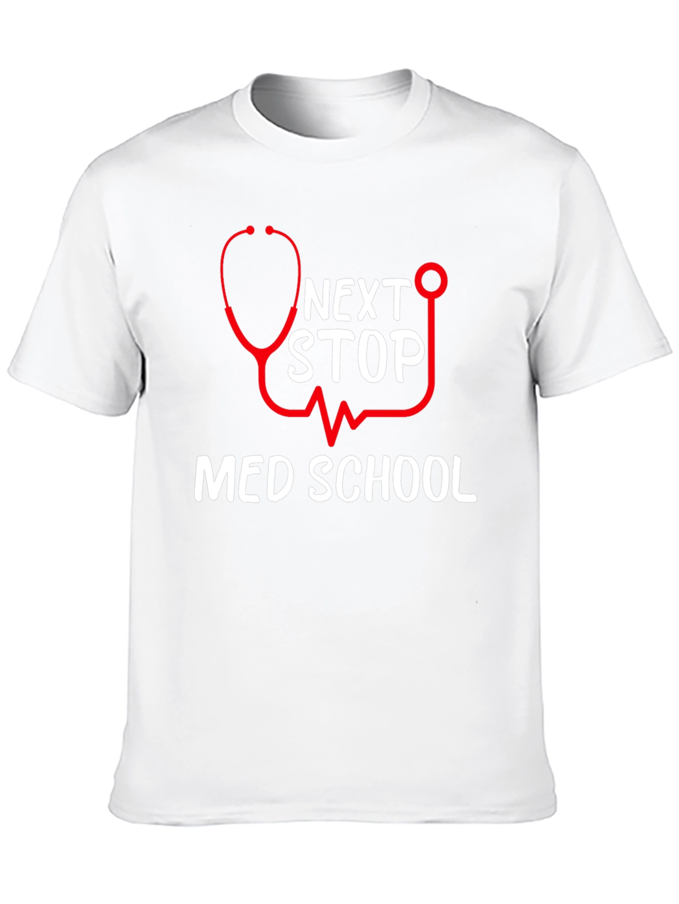 Next Stop Med School Graphic T-Shirt