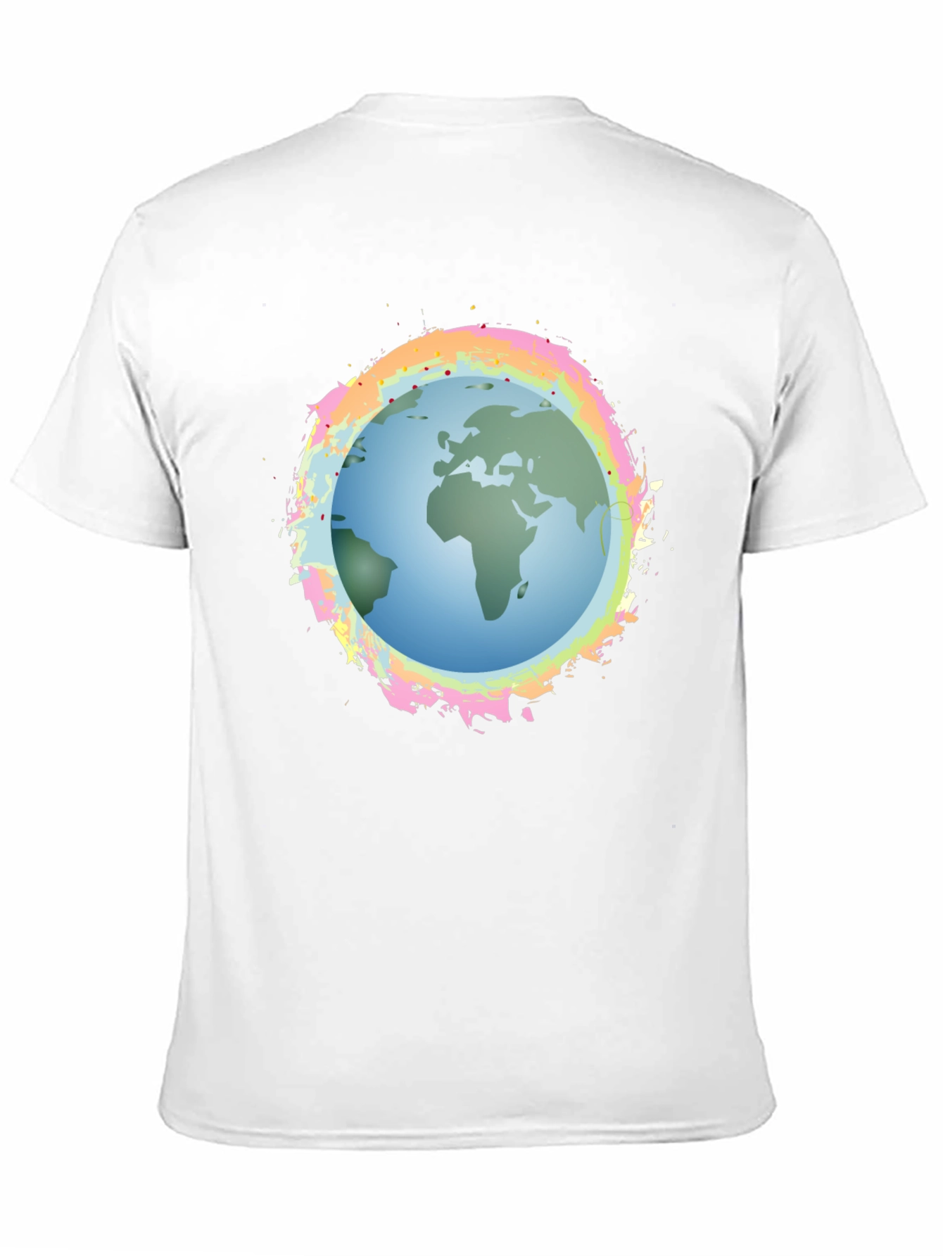 Earth Graphic Black Tee