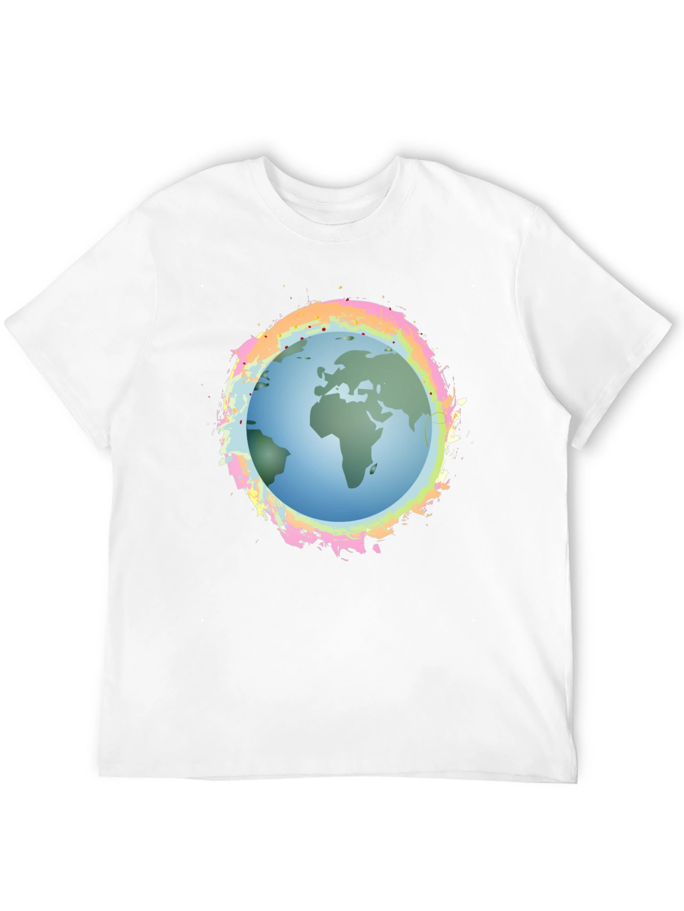Earth Graphic Black Tee