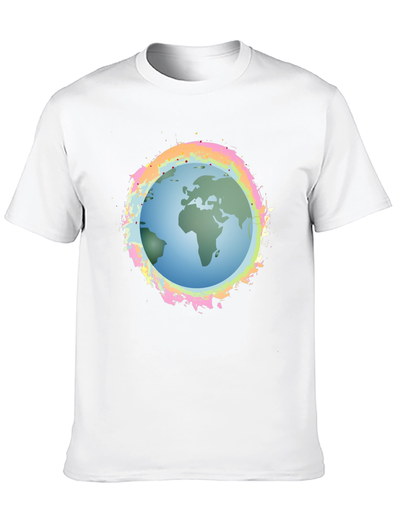 Earth Graphic Black Tee