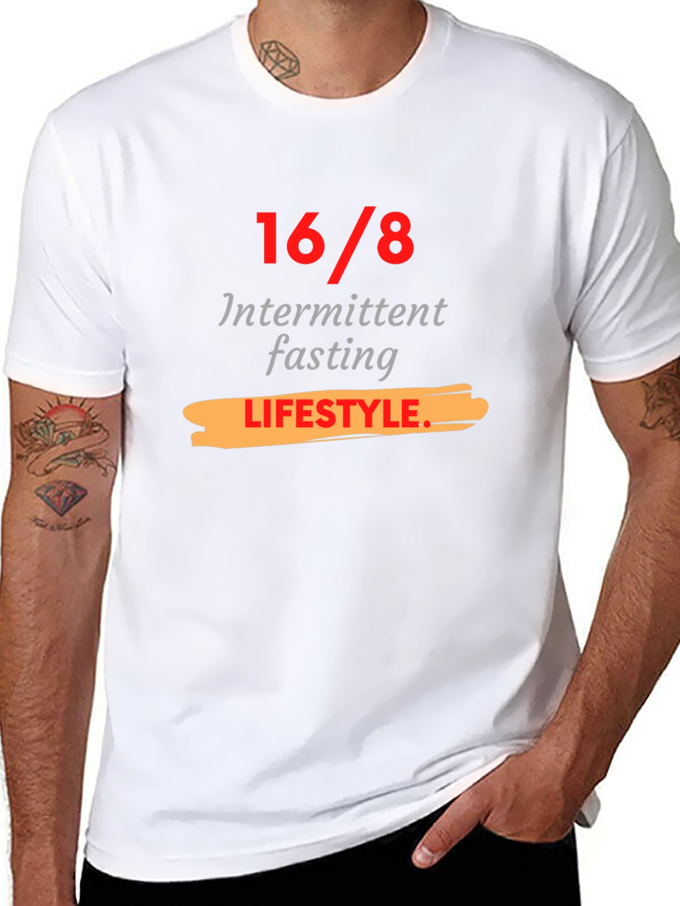 Intermittent Fasting Lifestyle T-Shirt - 16/8 Diet Tee