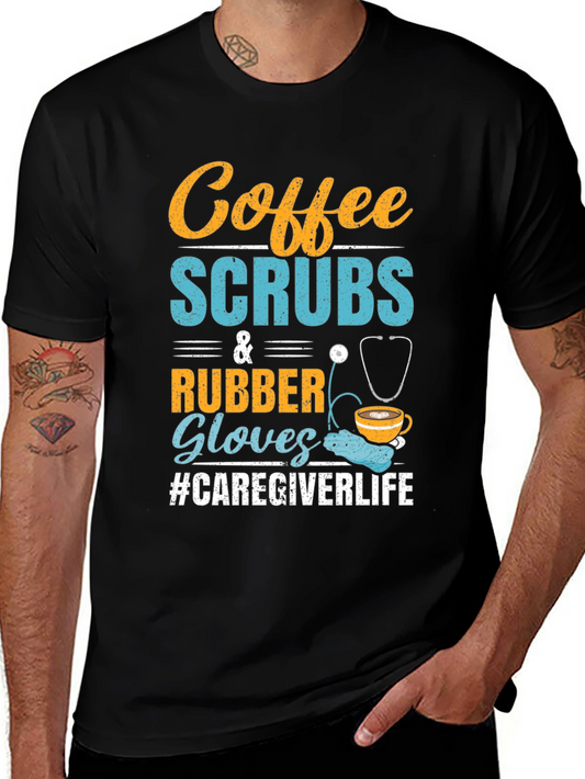 Coffee Scrubs & Rubber Gloves T-Shirt