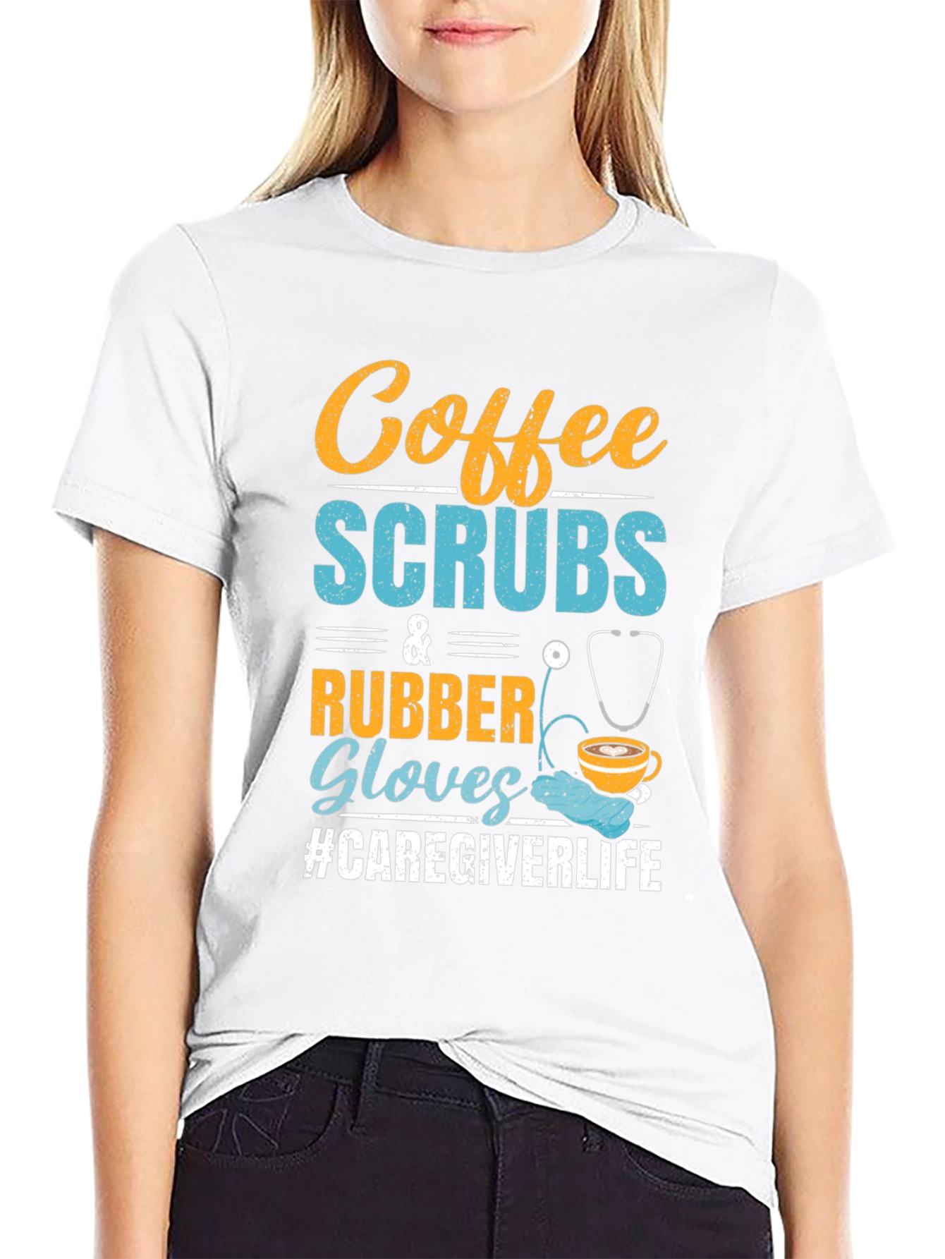 Coffee Scrubs & Rubber Gloves T-Shirt