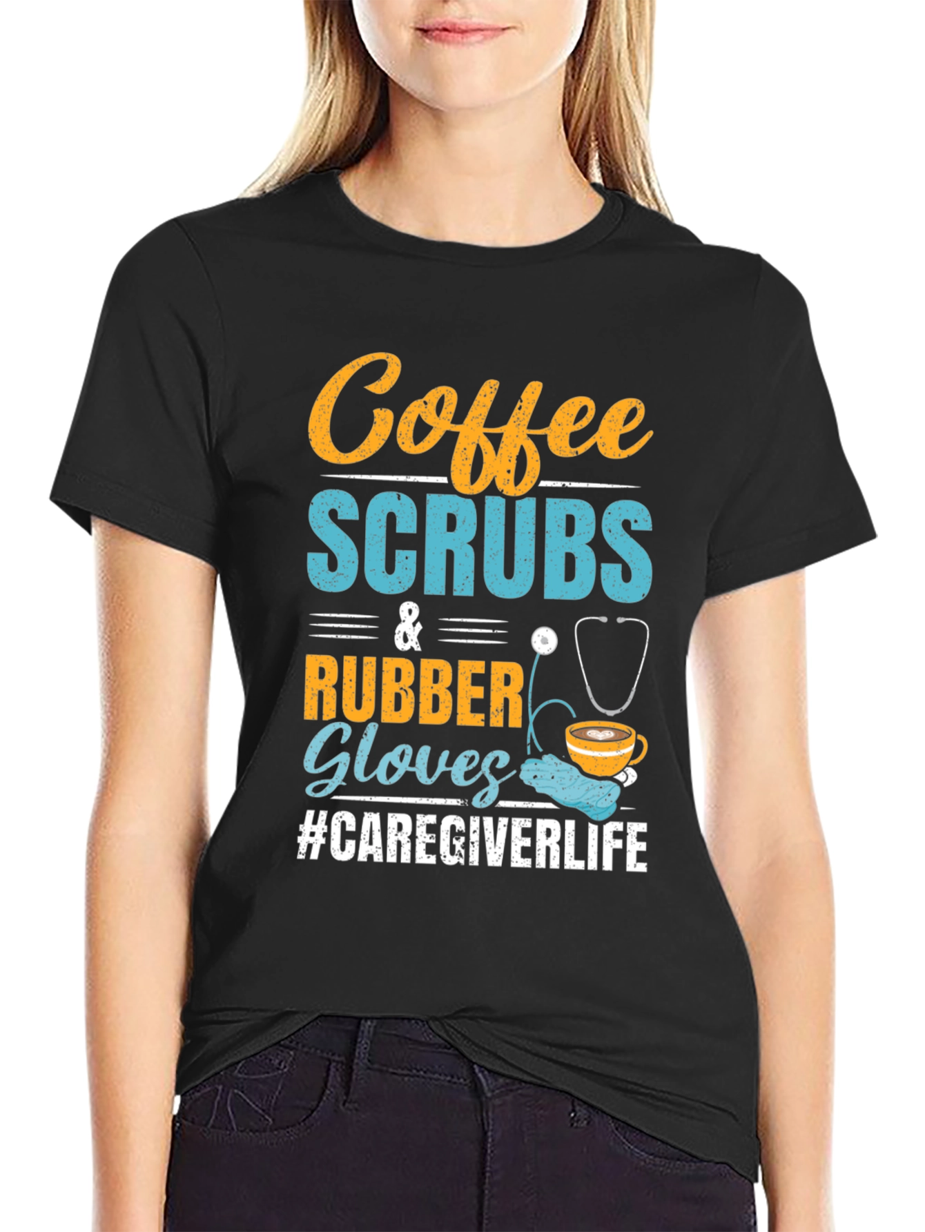 Coffee Scrubs & Rubber Gloves T-Shirt
