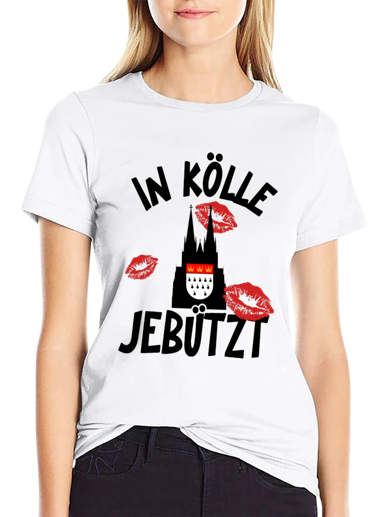 In Kölle Jebützt Black Graphic T-Shirt