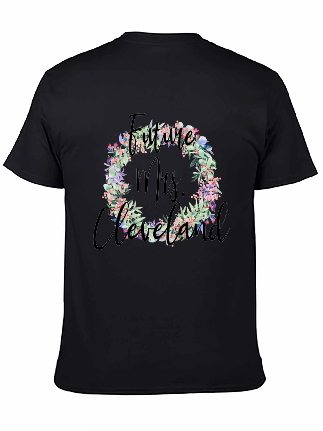 Future Mrs. Cleveland Floral T-Shirt