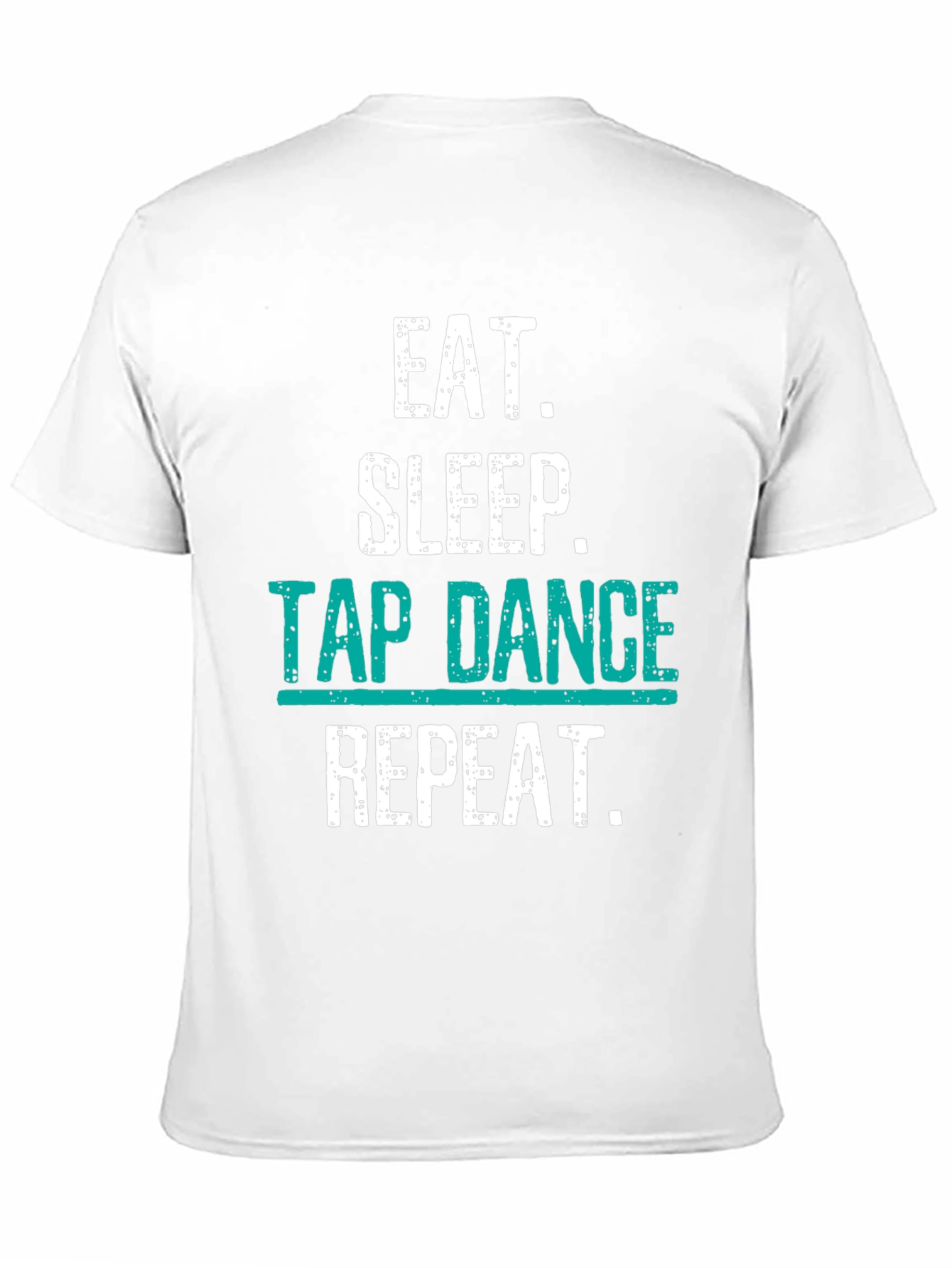 Eat Sleep Tap Dance Repeat Black T-Shirt