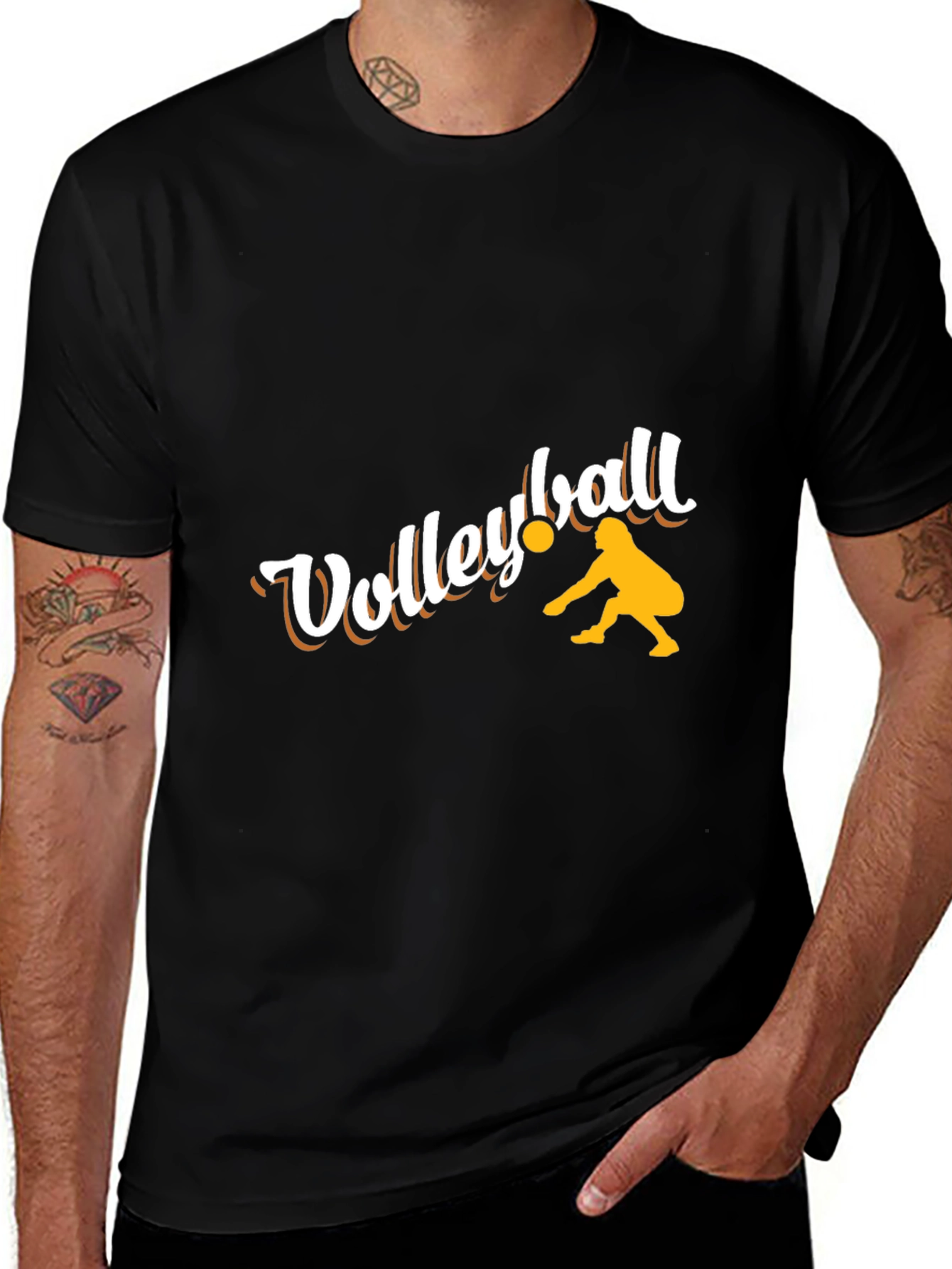 Volleyball Graphic Tee - Stylish Sport T-Shirt