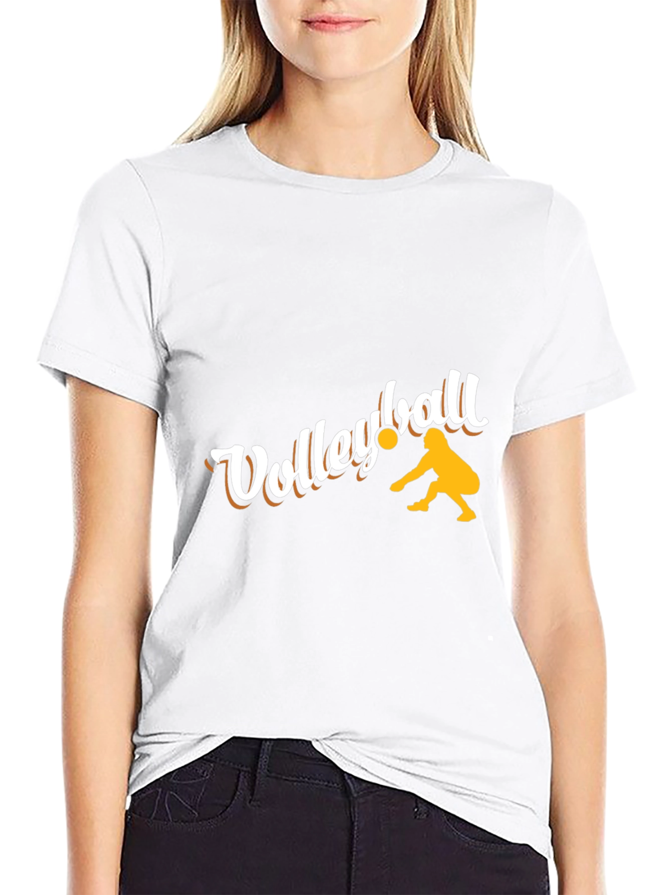 Volleyball Graphic Tee - Stylish Sport T-Shirt