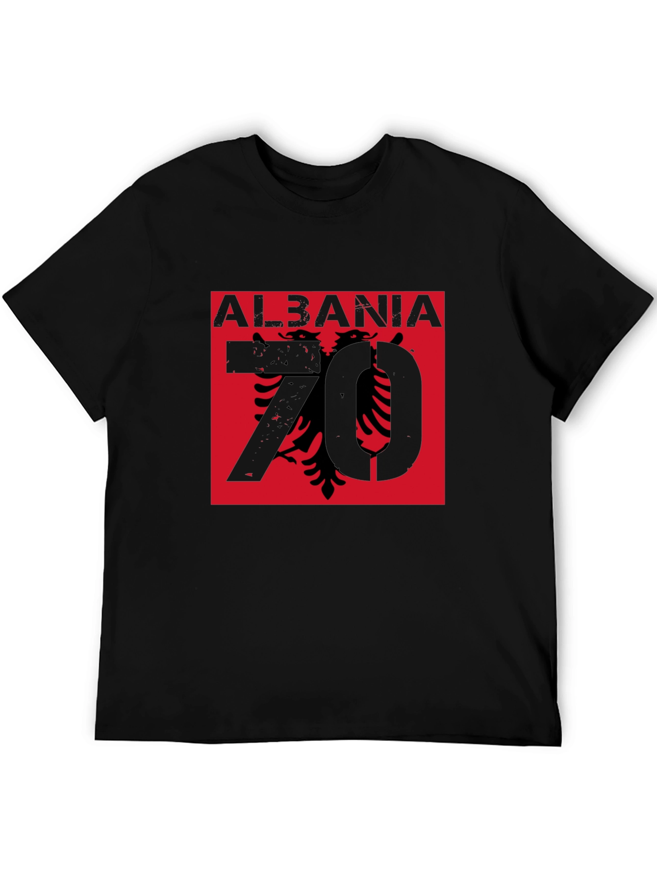 Albania Eagle Black T-Shirt