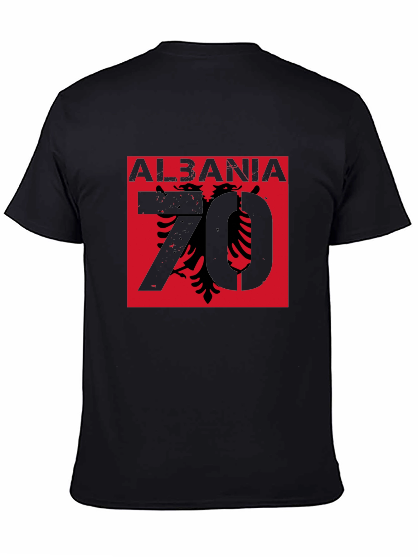 Albania Eagle Black T-Shirt