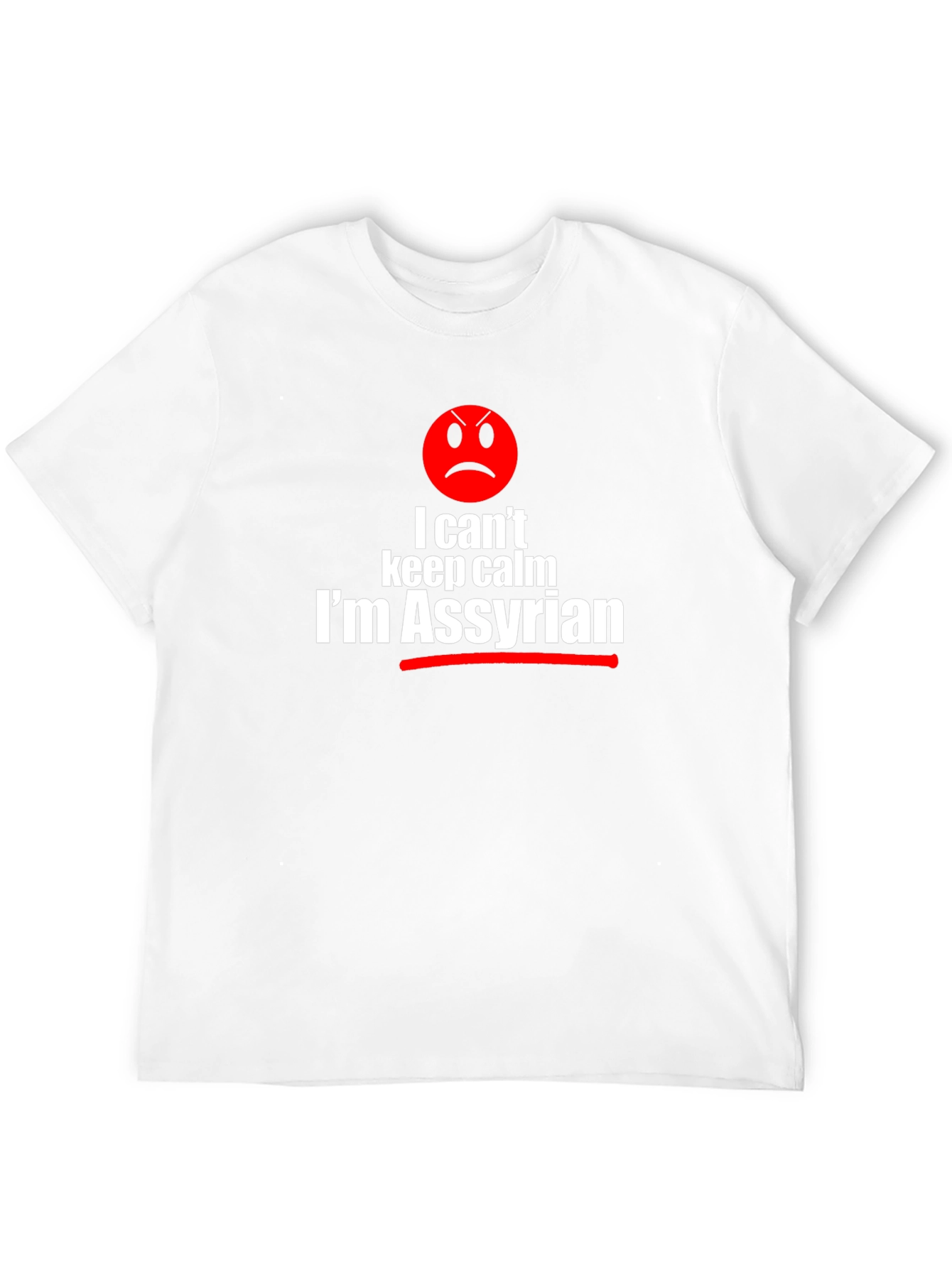 I Cant Keep Calm Im Assyrian Graphic T-Shirt