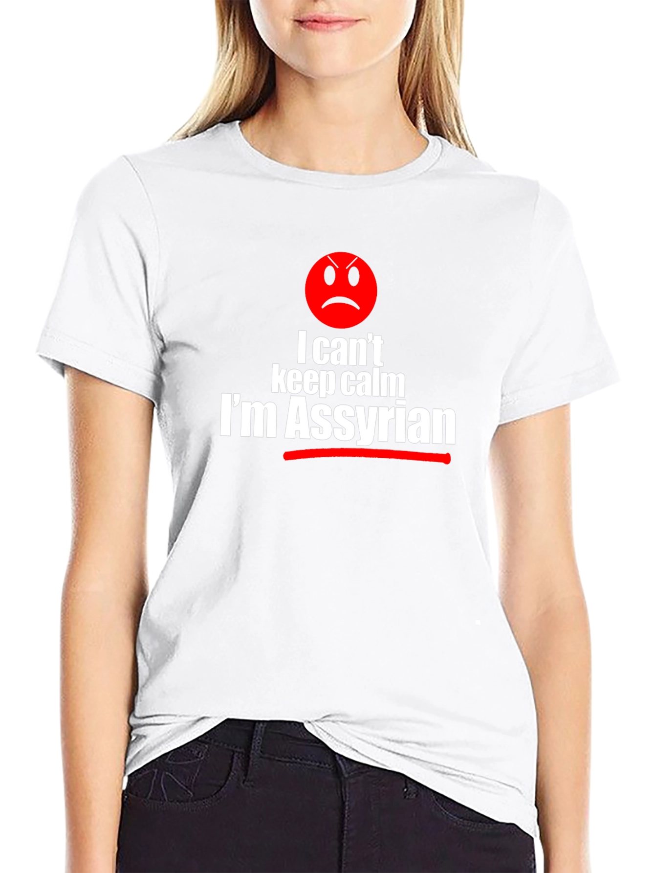 I Cant Keep Calm Im Assyrian Graphic T-Shirt