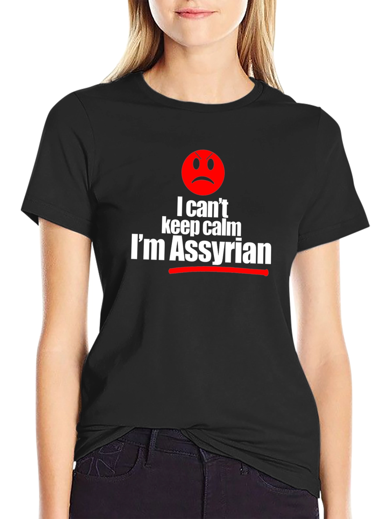 I Cant Keep Calm Im Assyrian Graphic T-Shirt