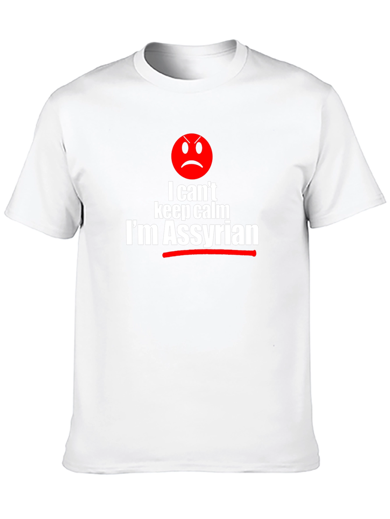 I Cant Keep Calm Im Assyrian Graphic T-Shirt