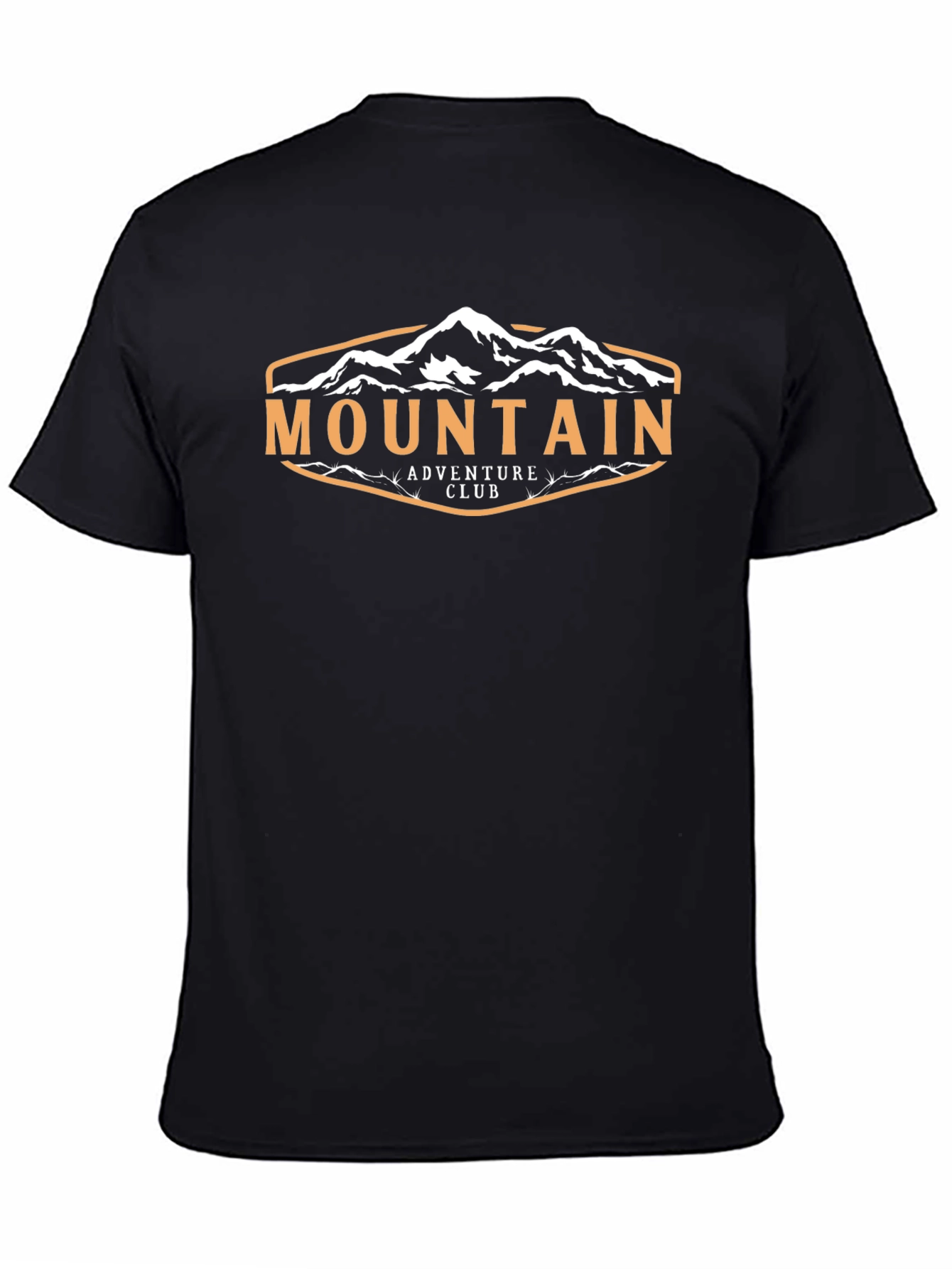 Mountain Adventure Club Black T-Shirt