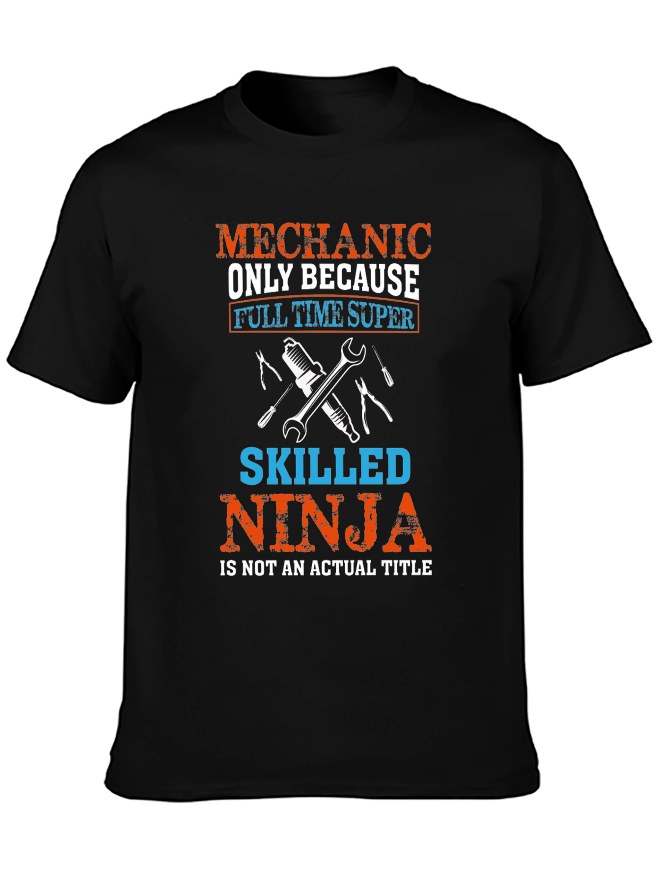 Mechanic Ninja T-Shirt - Funny Auto Repair Gift