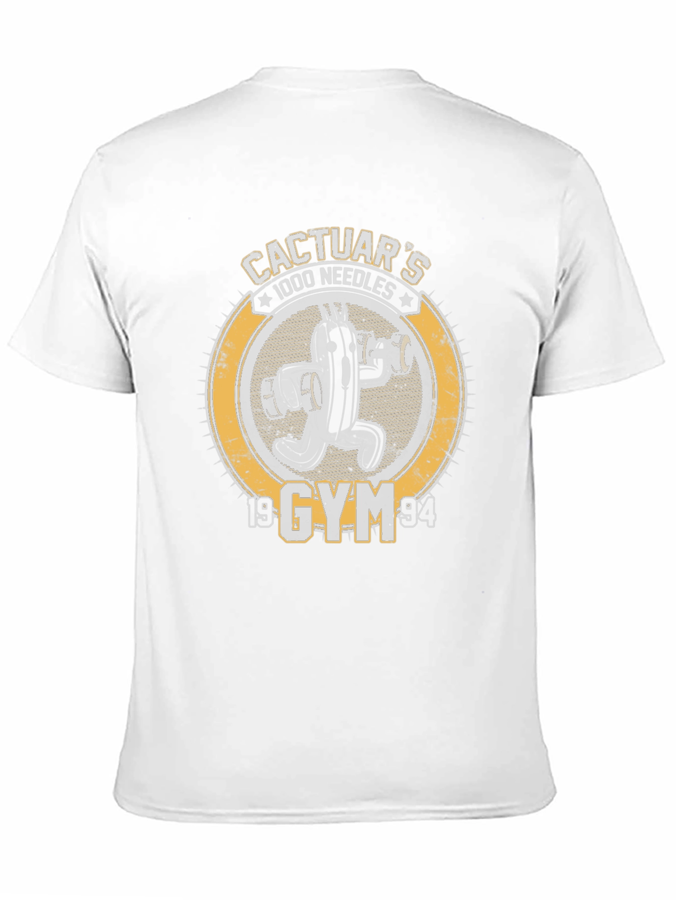 Cactuars Gym 1000 Needles Black T-Shirt