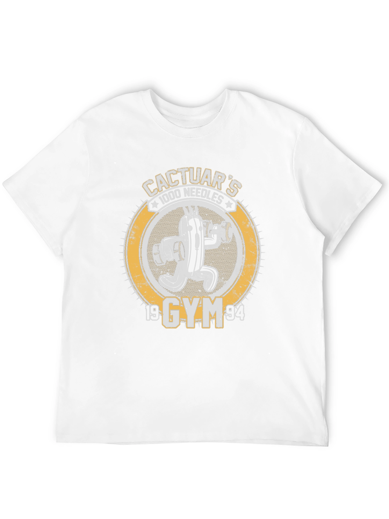 Cactuars Gym 1000 Needles Black T-Shirt