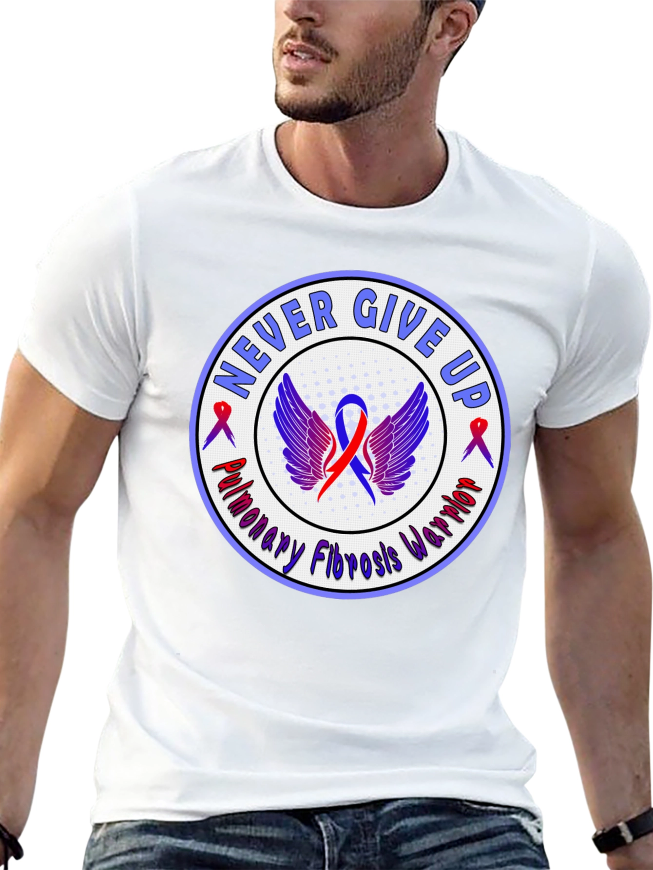 Pulmonary Fibrosis Warrior T-Shirt
